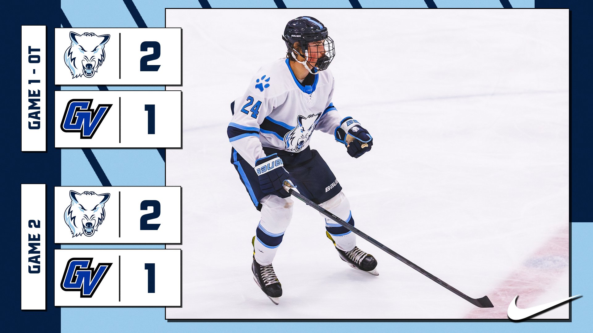 D3 Hockey Sweeps Grand Valley In Weekend Games