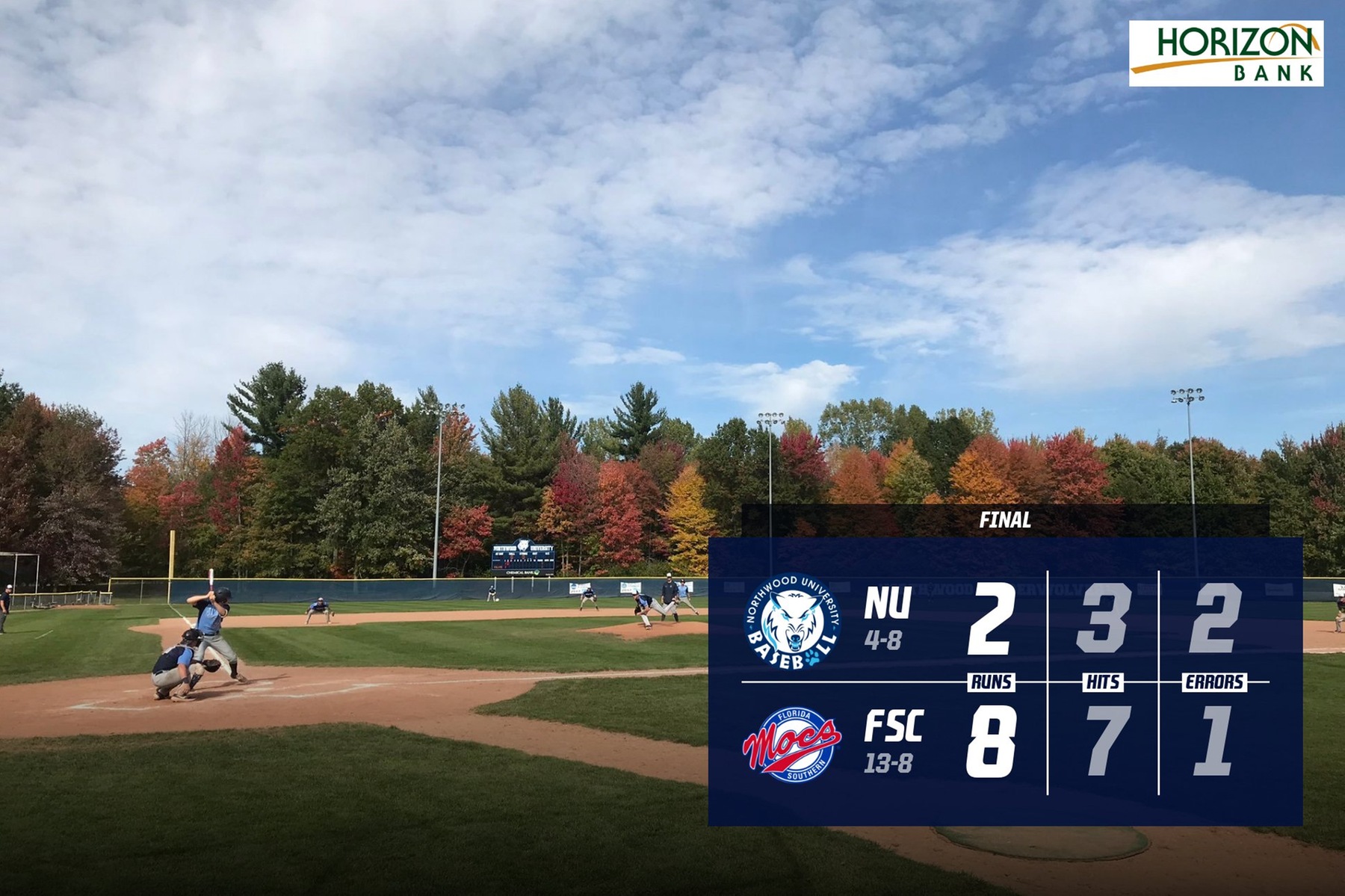 Baseball Loses At Florida Southern 8-2