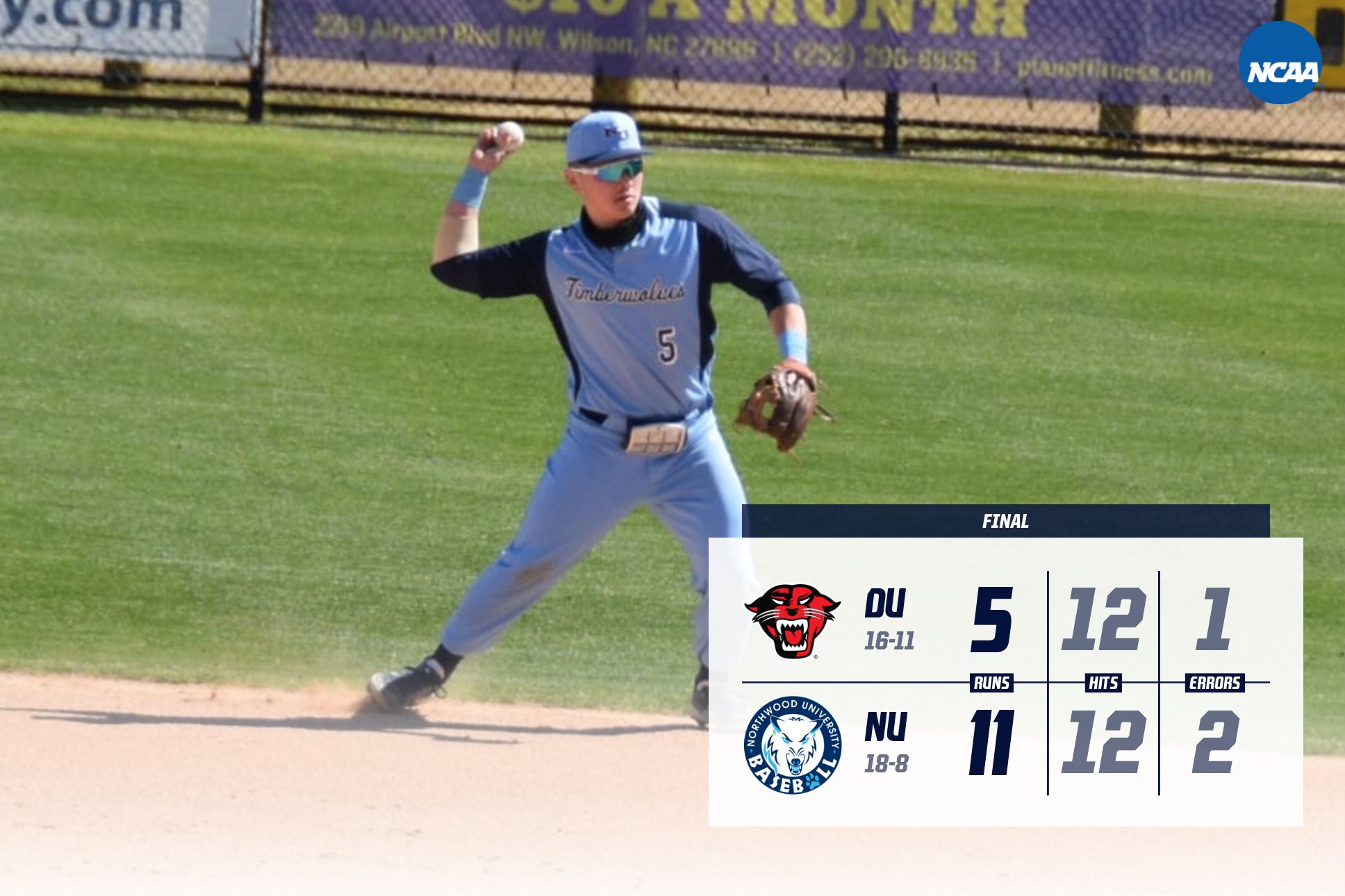 Baseball Defeats Davenport 11-5