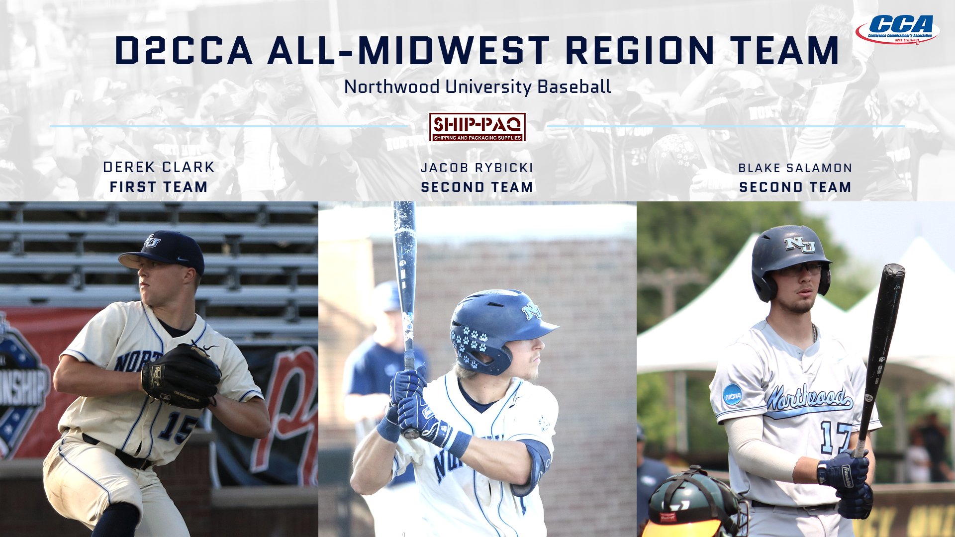 Three Timberwolves Named To D2CCA Baseball All-Midwest Region Teams
