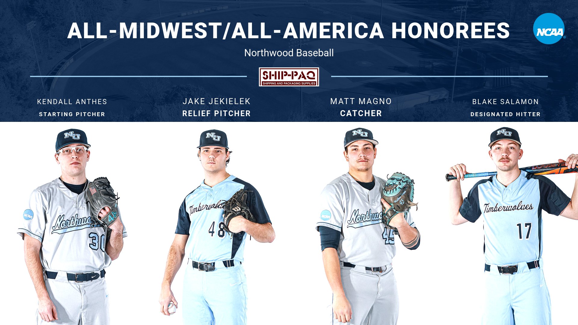 Four Baseball Student Athletes Earn All-Region Honors - Magno Named All-America