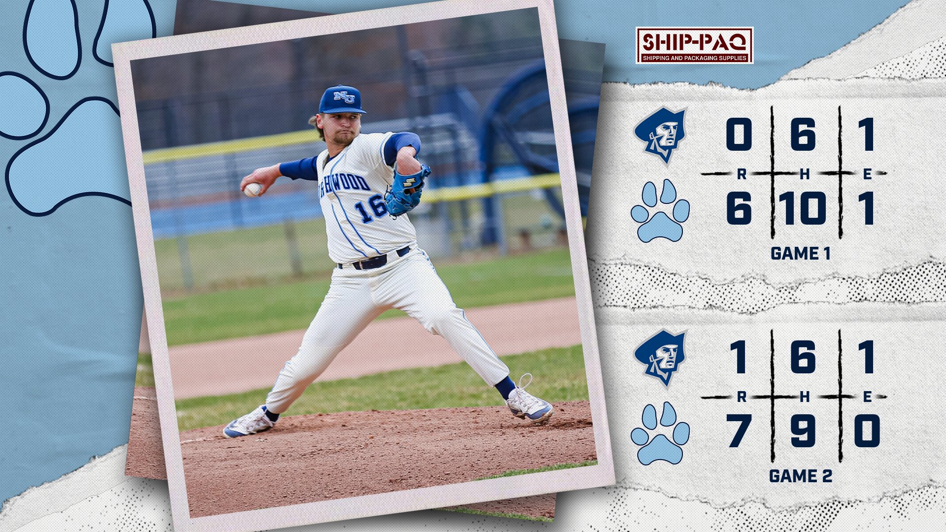 Baseball Sweeps Malone On Senior Day