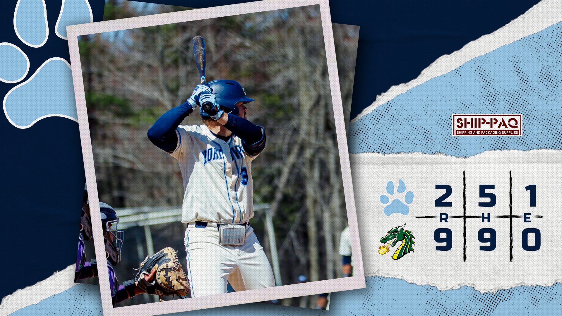 Baseball Eliminated From G-MAC Tournament With 9-2 Loss To Tiffin