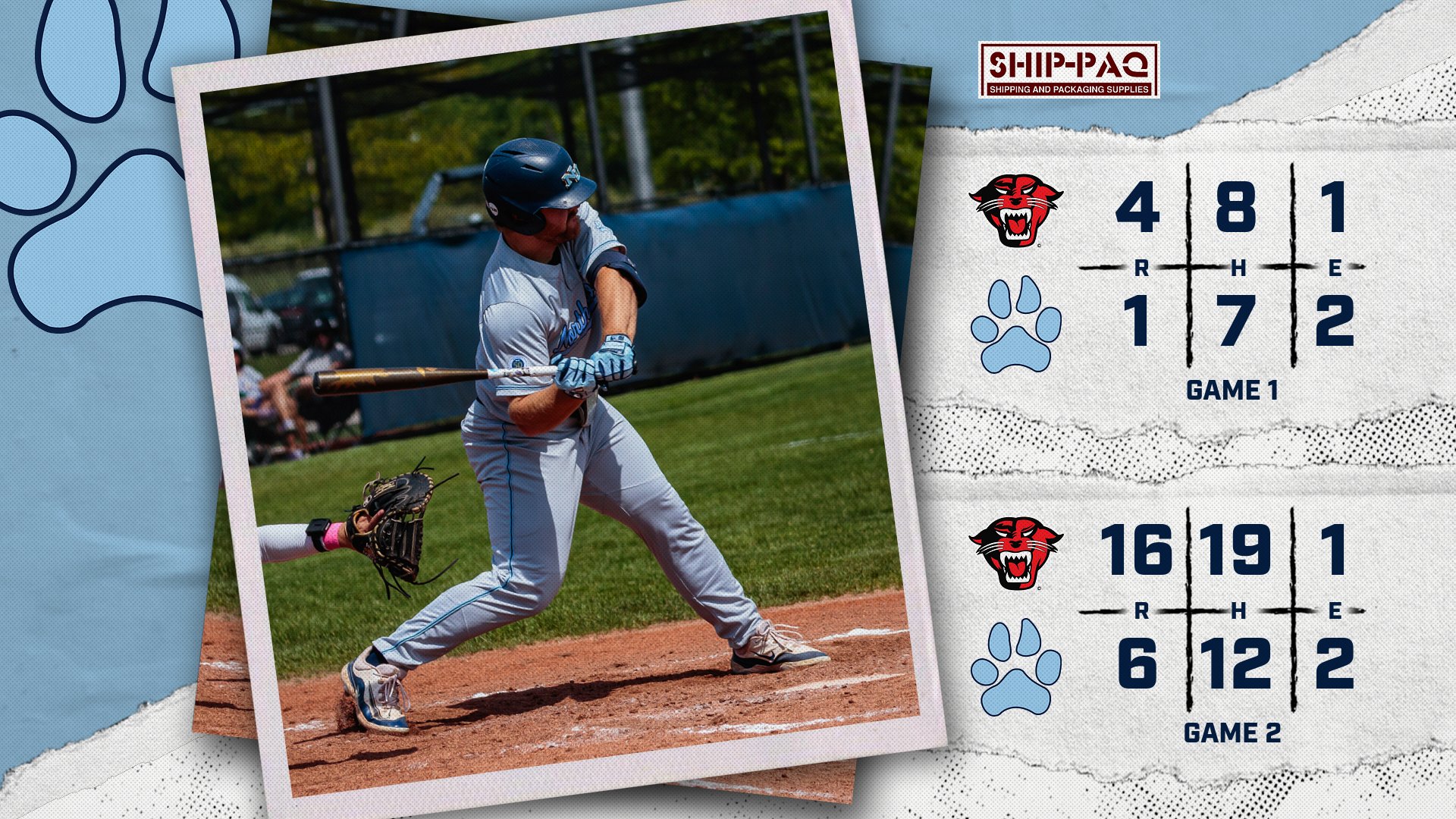 Baseball Loses Pair To Davenport