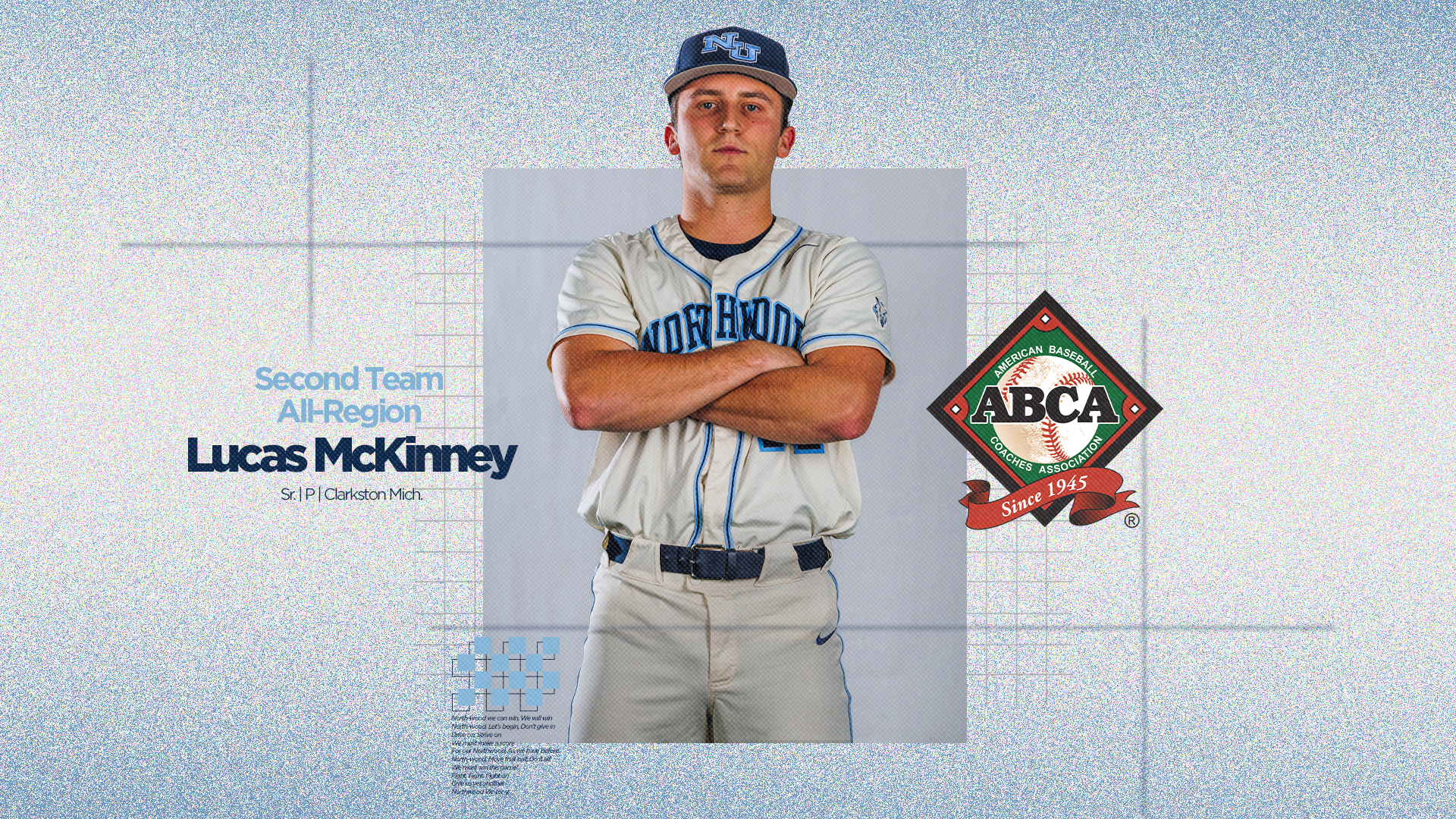 Lucas McKinney Named ABCA/Rawlings Second Team All-Midwest Region