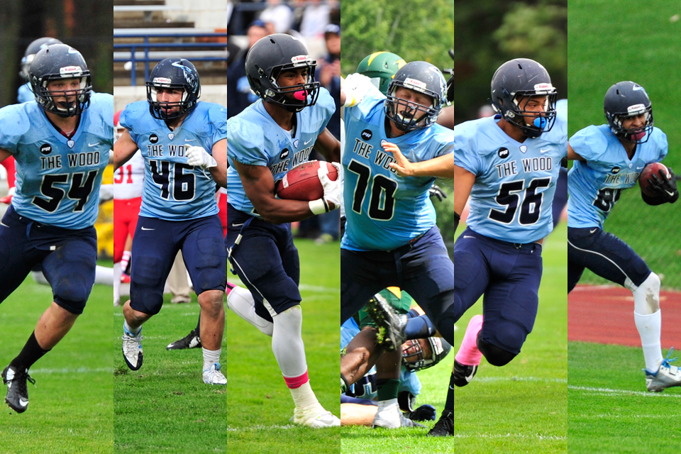 Football Places Six On All-GLIAC Teams