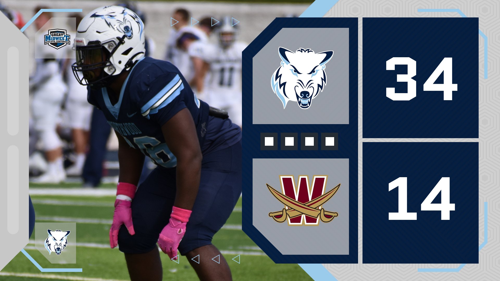 Football Ends Season With 34-14 Victory Over Walsh