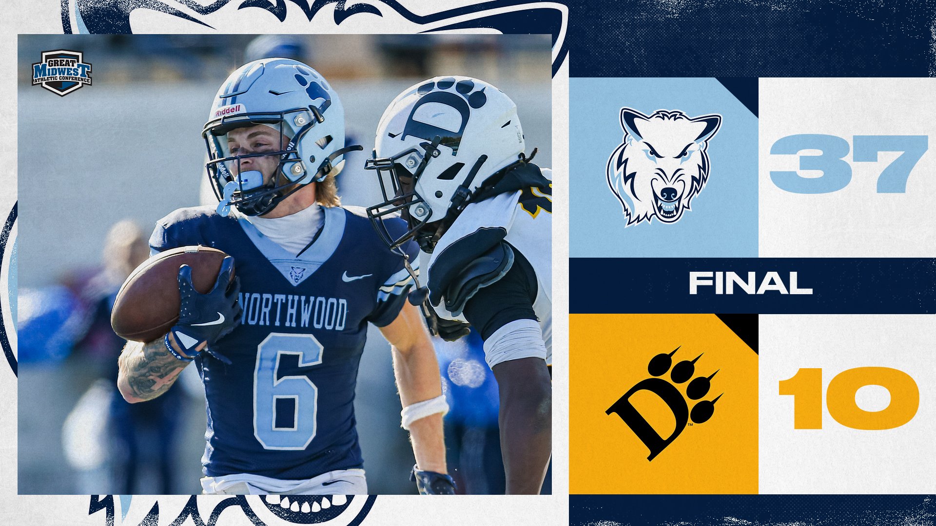Football Earns Convincing 37-10 Win Over Ohio Dominican