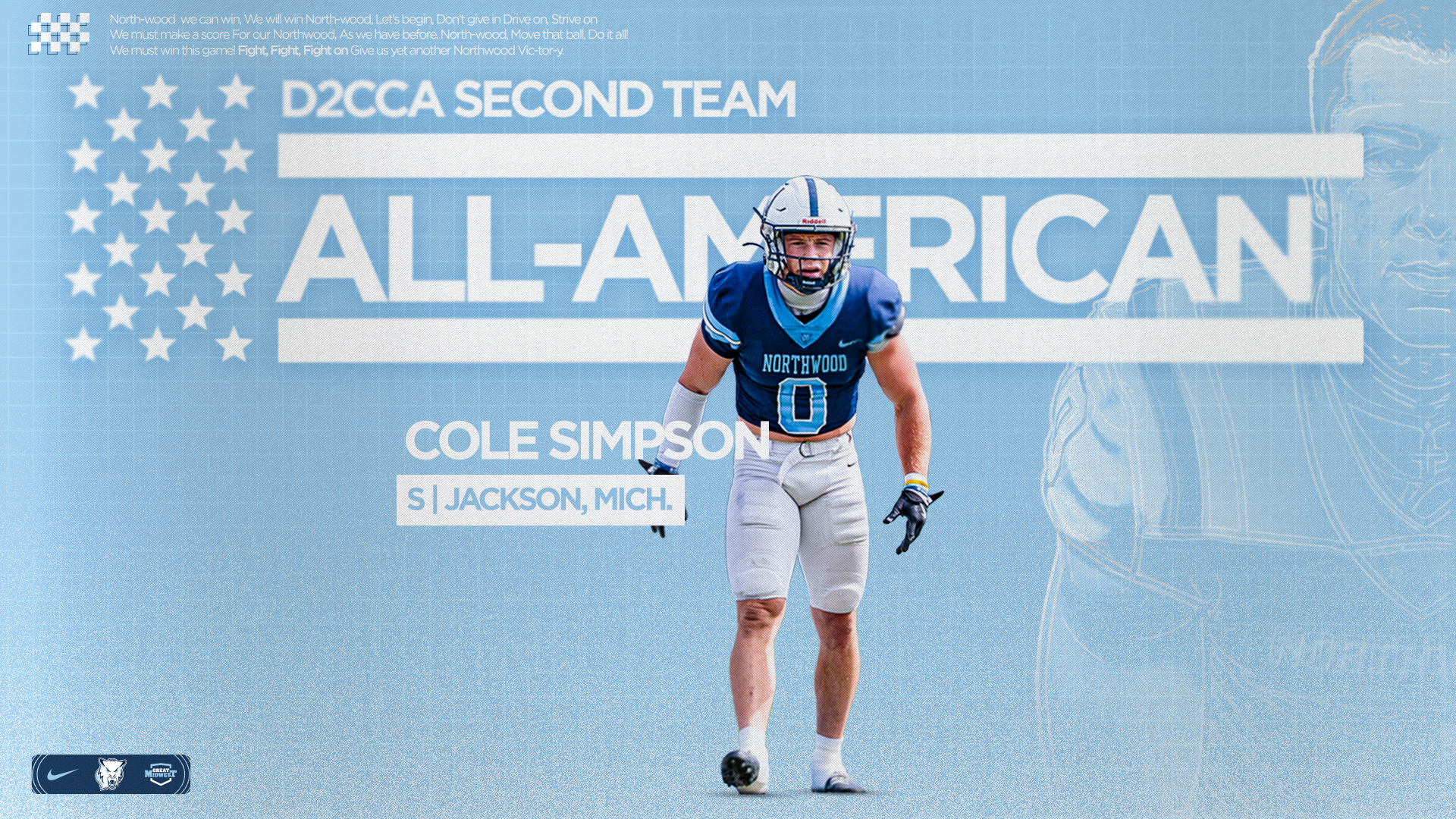 Cole Simpson Named Second Team All-American By D2CCA