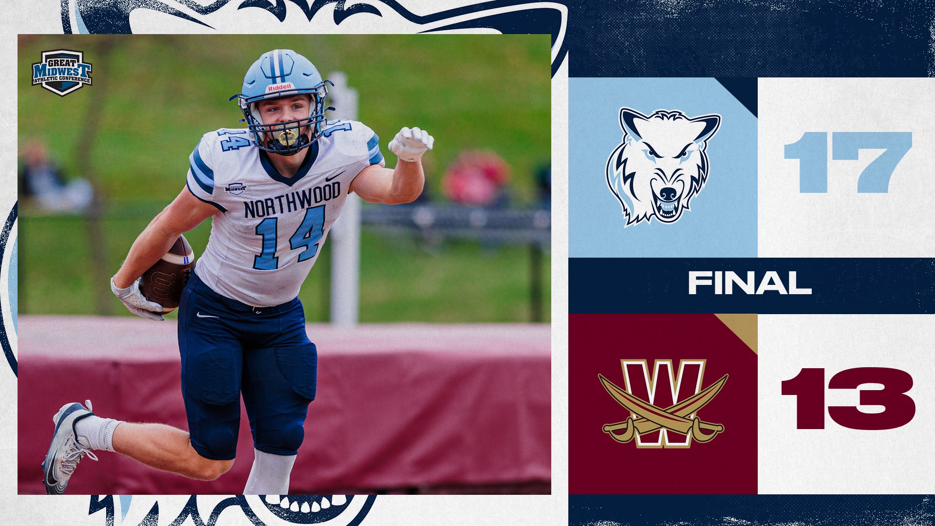 Football Grinds Out 17-13 Win Over Walsh
