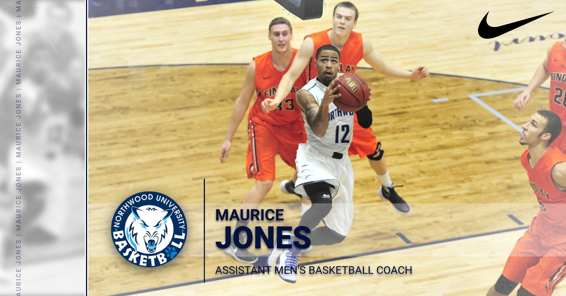 Former Timberwolf Standout Maurice Jones Named Assistant Men's Basketball Coach