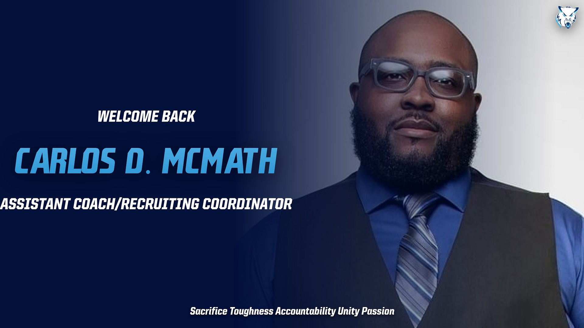 Carlos McMath Rejoins Men's Basketball Coaching Staff