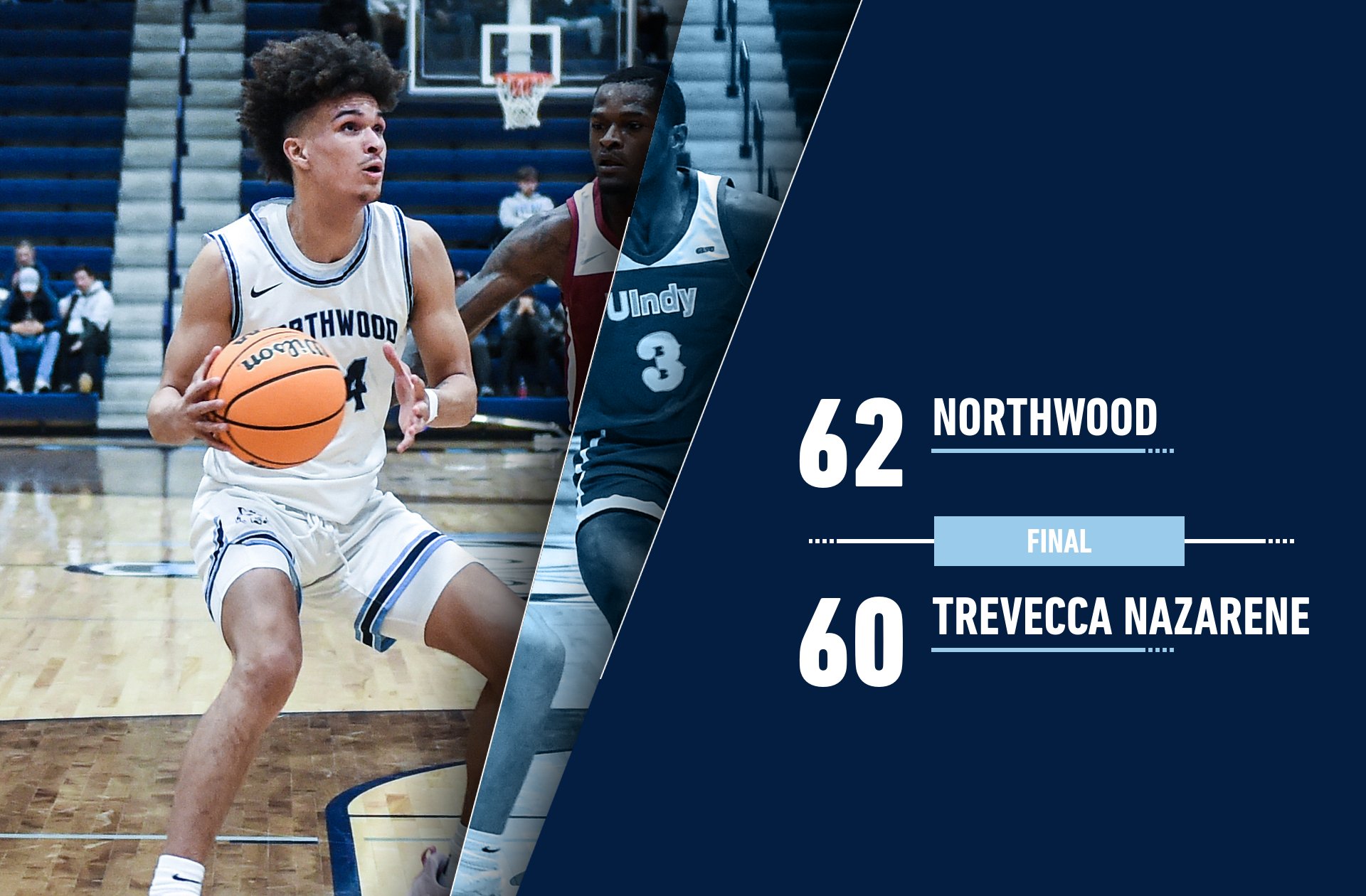 Men's Basketball Claims 62-60 Road Win Over Trevecca Nazarene