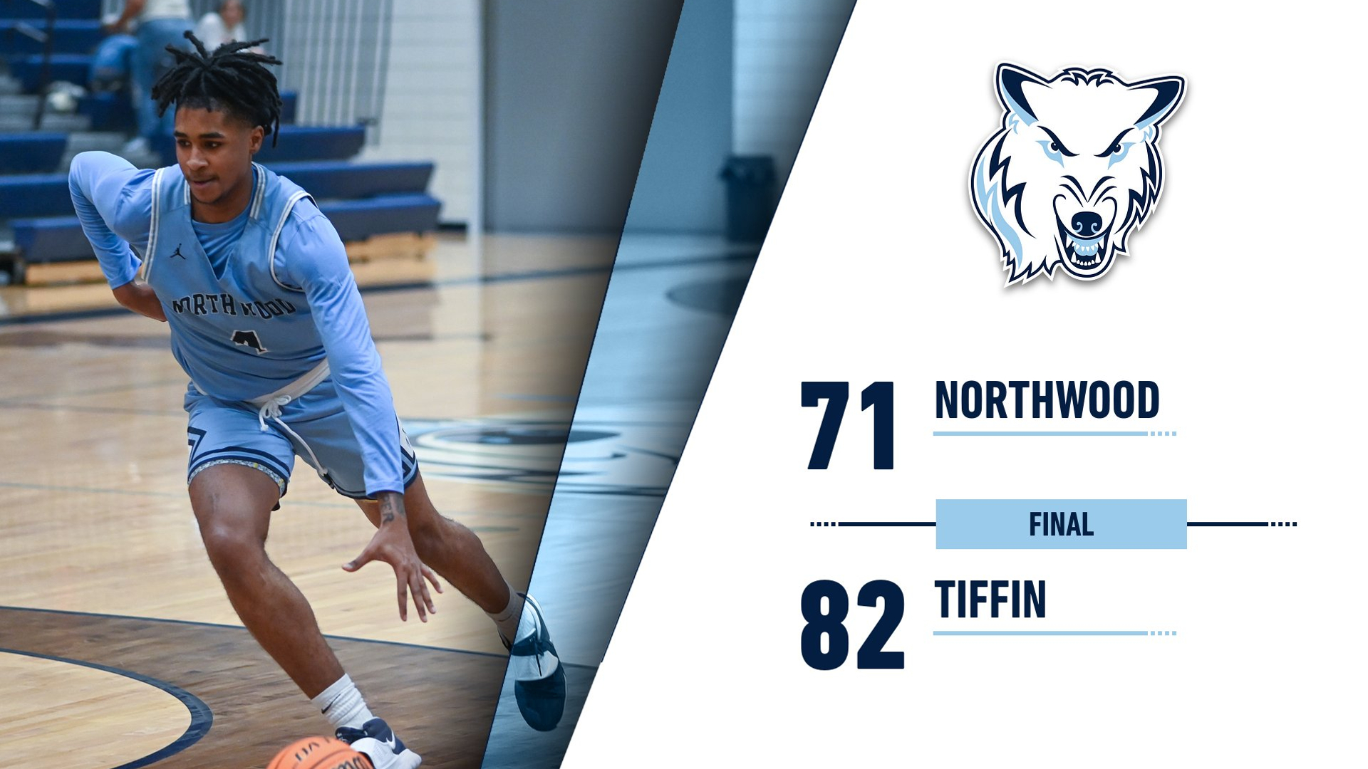 Men's Basketball Falls At Tiffin 82-71
