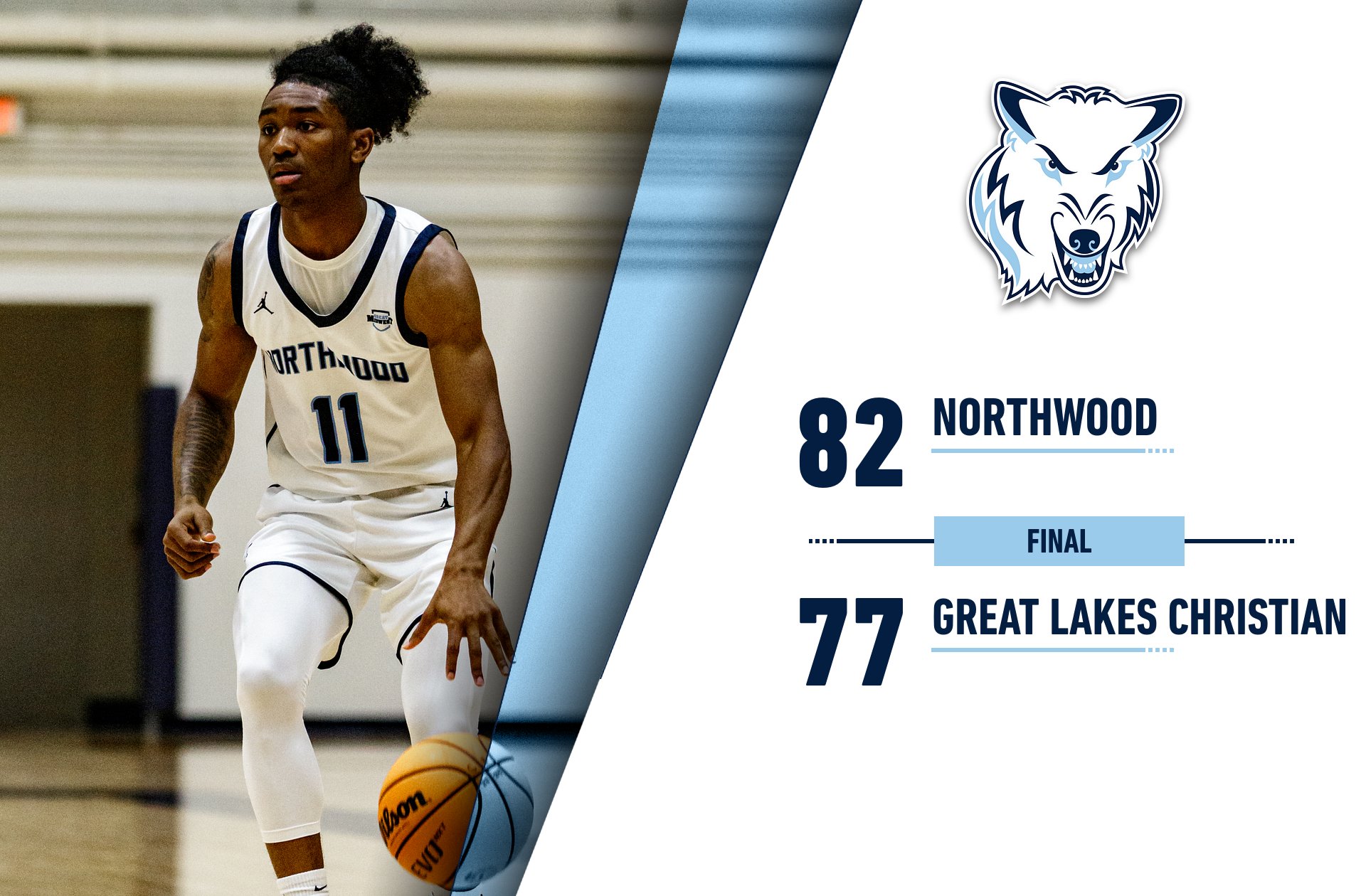 Men's Basketball Picks Up 82-77 Win Over Great Lakes Christian