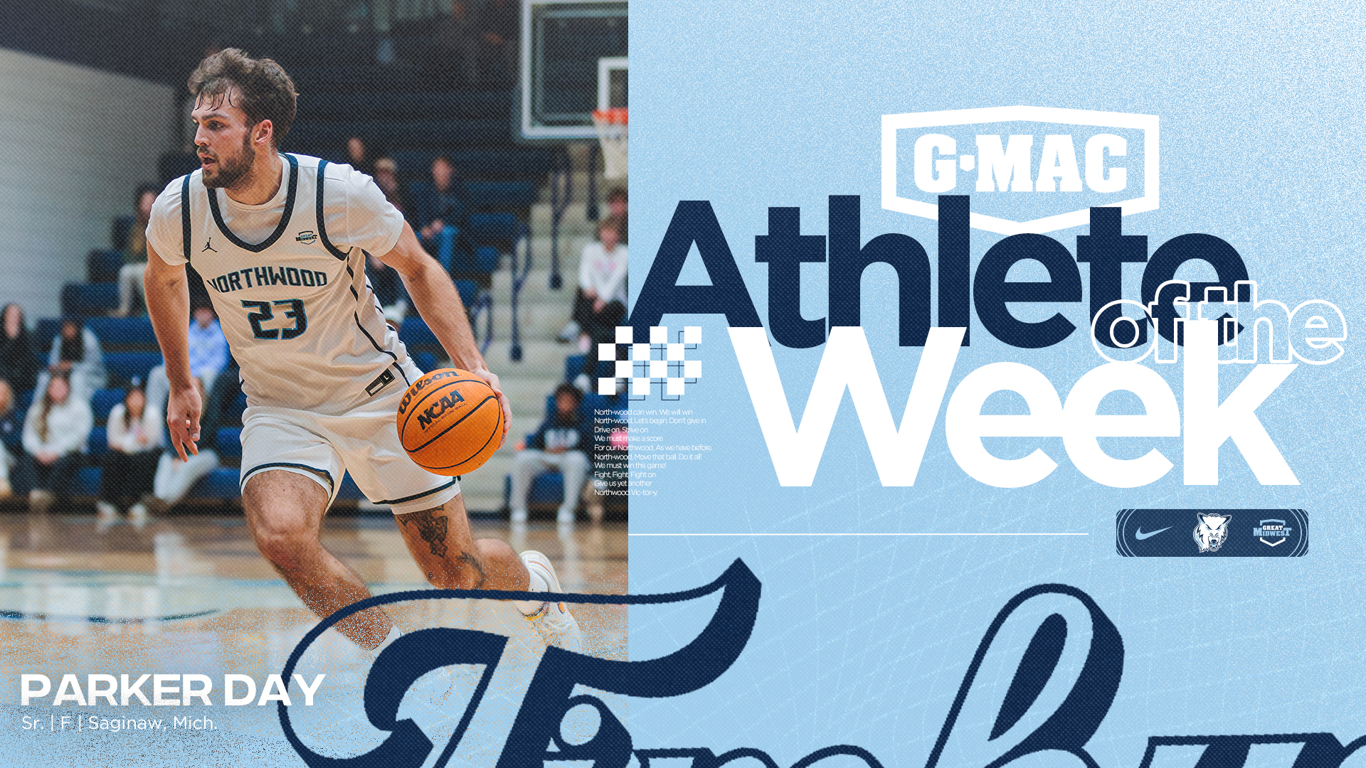 Parker Day Named G-MAC Men's Basketball Athlete of The Week