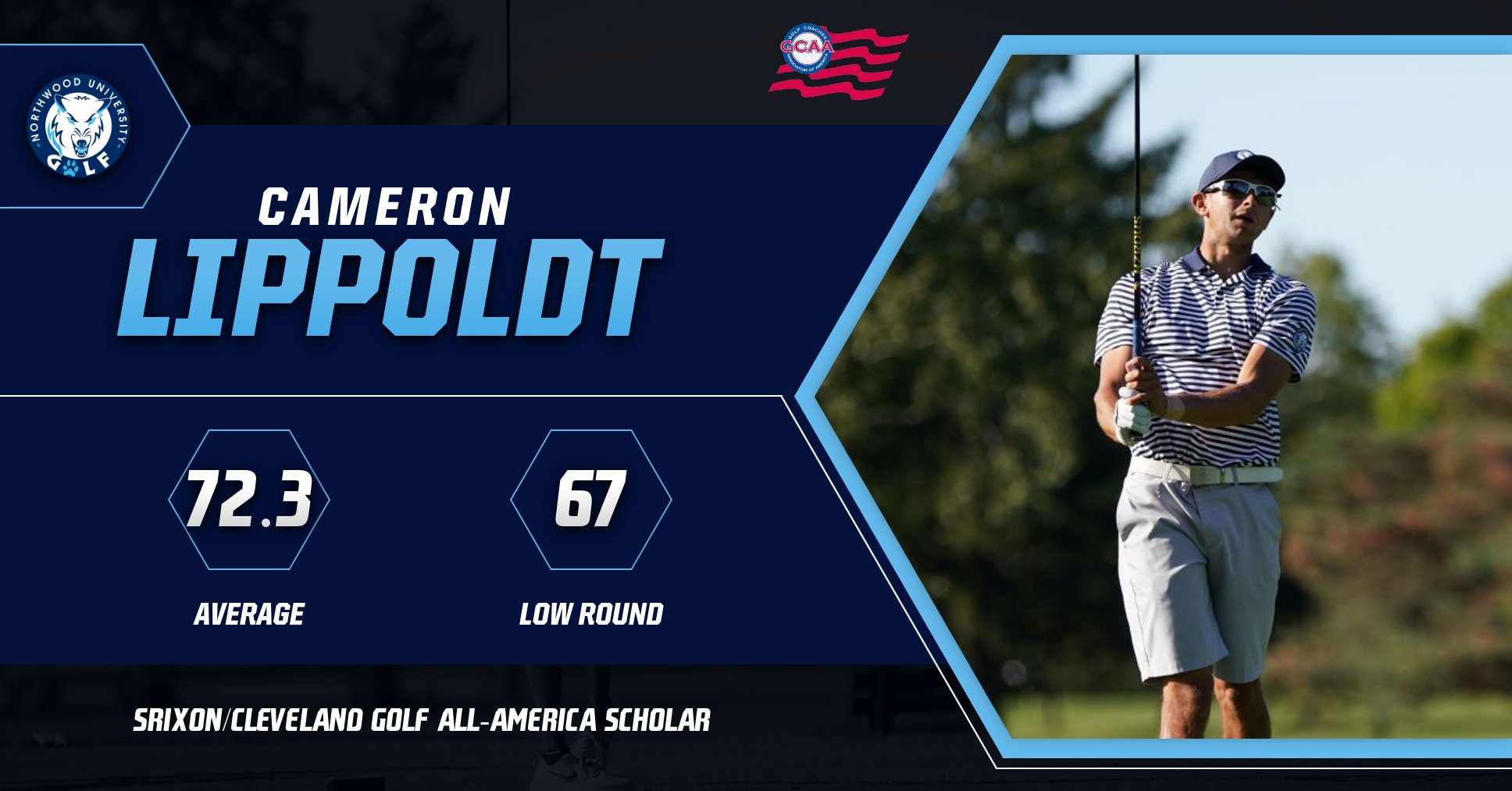 Cameron Lippoldt Named a Srixon/Cleveland Golf All-America Scholar