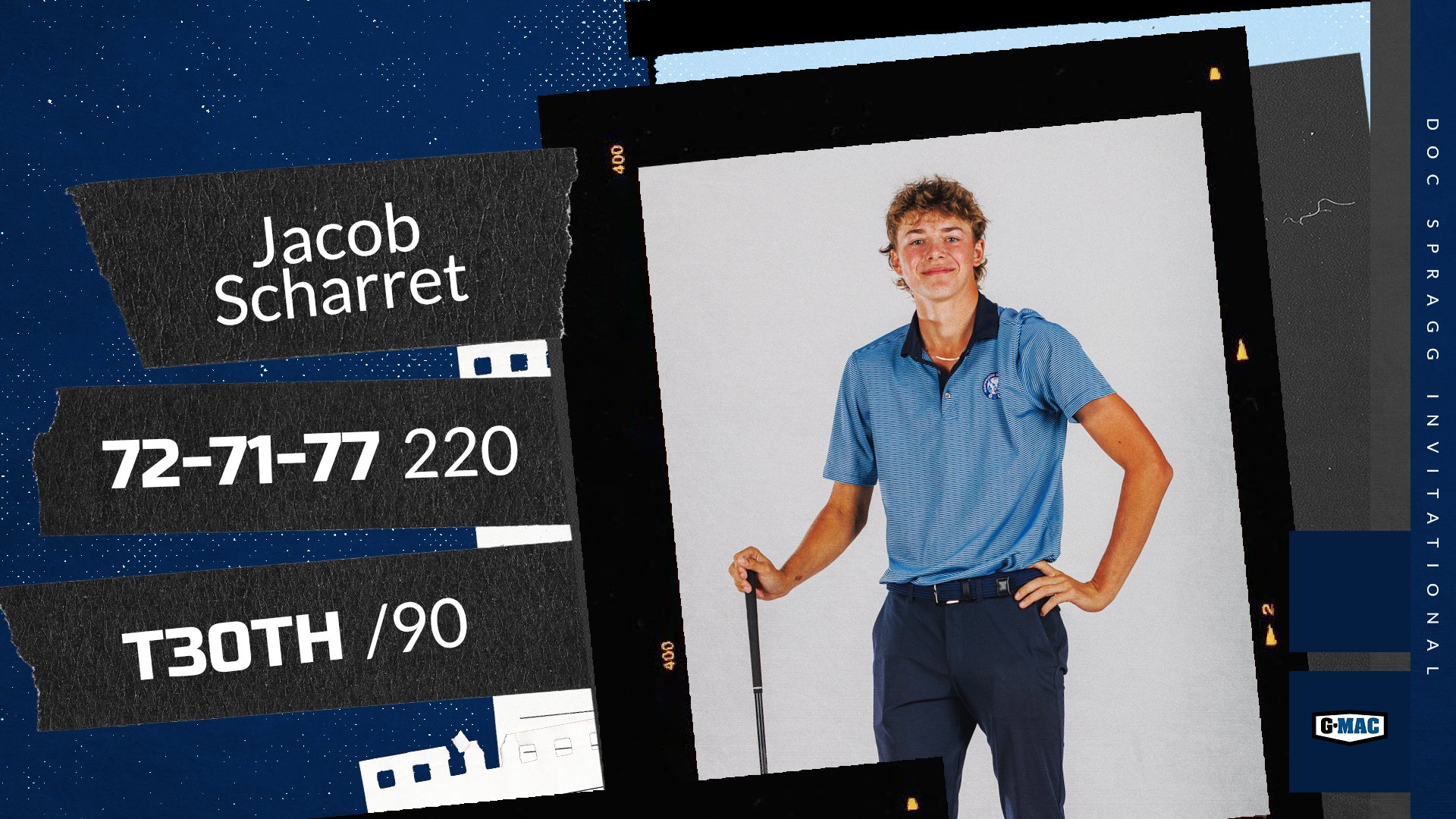 Men's Golf Wraps Up Fall Season At Doc Spragg Invite
