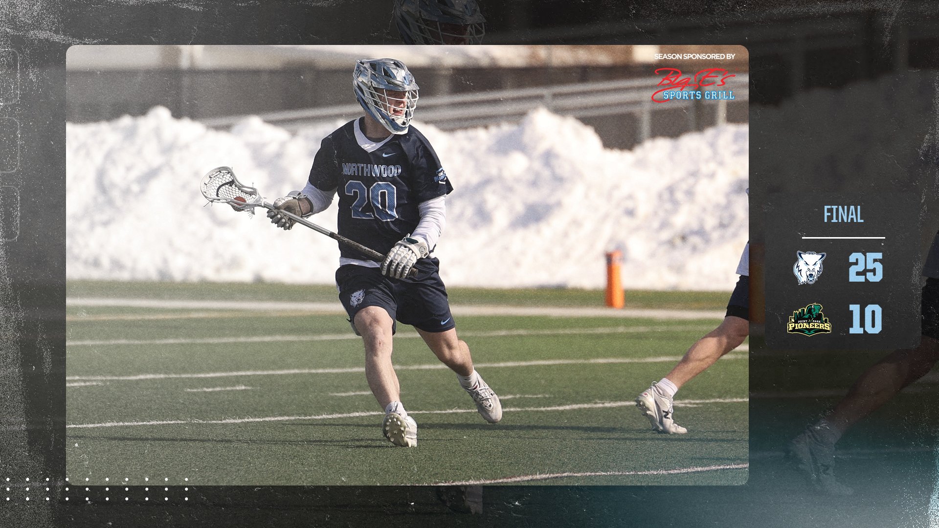 Men&rsquo;s Lacrosse Drops 25 On Point Park For Seventh Straight Win