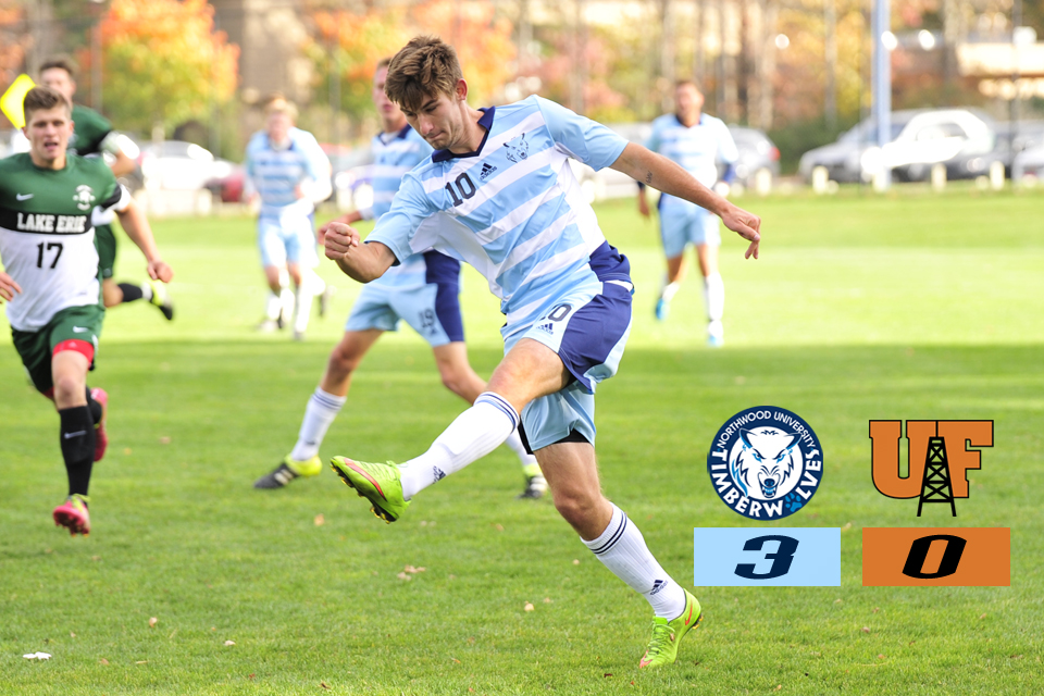 No. 8 Men's Soccer Earns 3-0 Win At Findlay