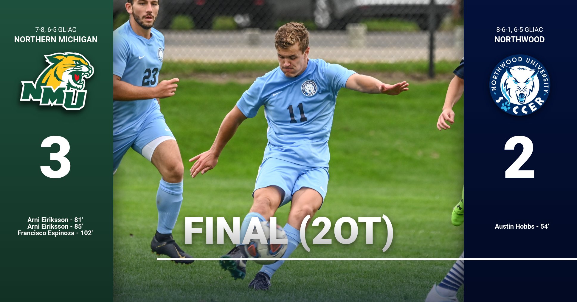 NM 3, NU 2 (2OT)