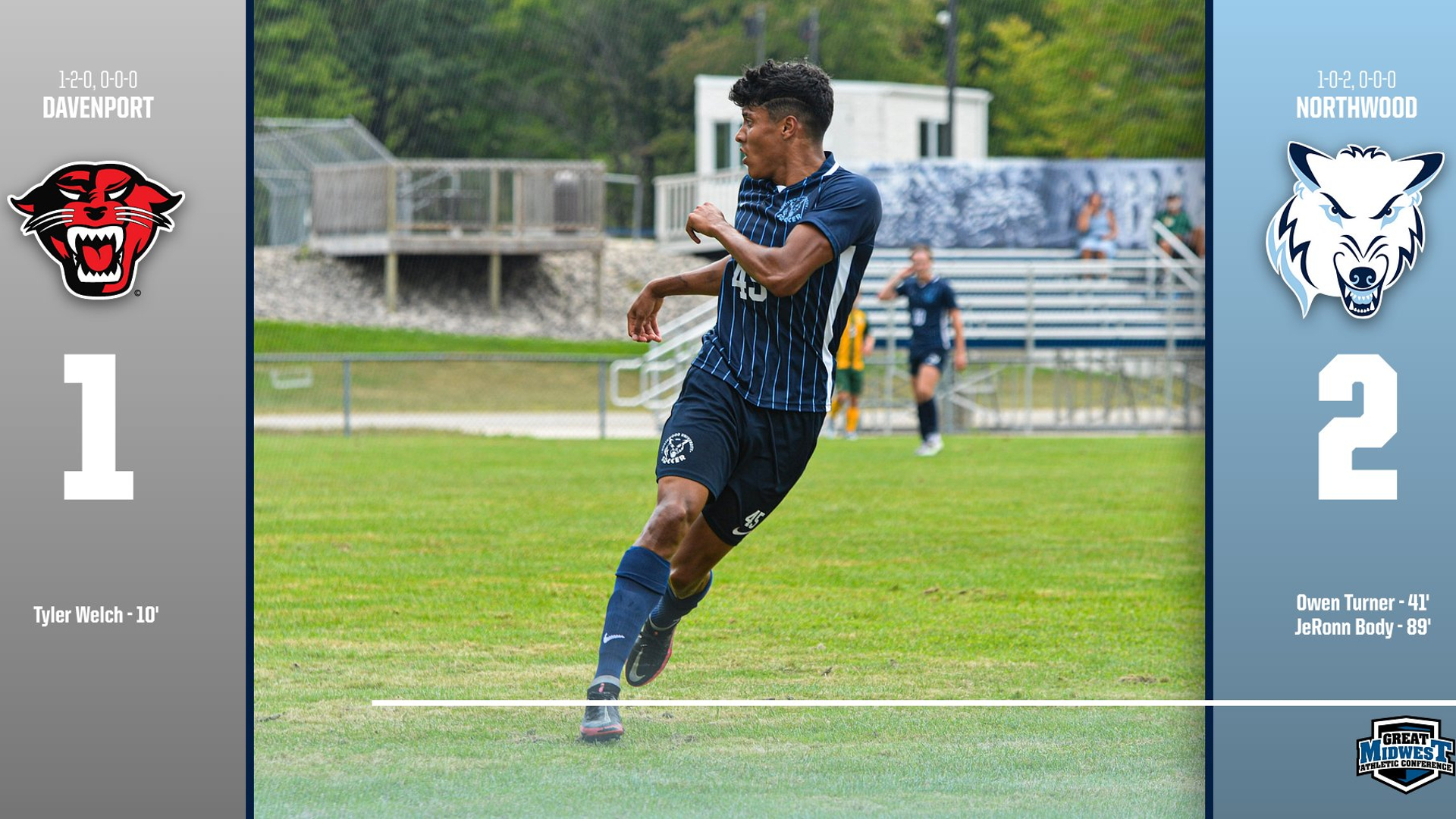Body Scores Late Header As Men's Soccer Prevails Versus Davenport, 2-1