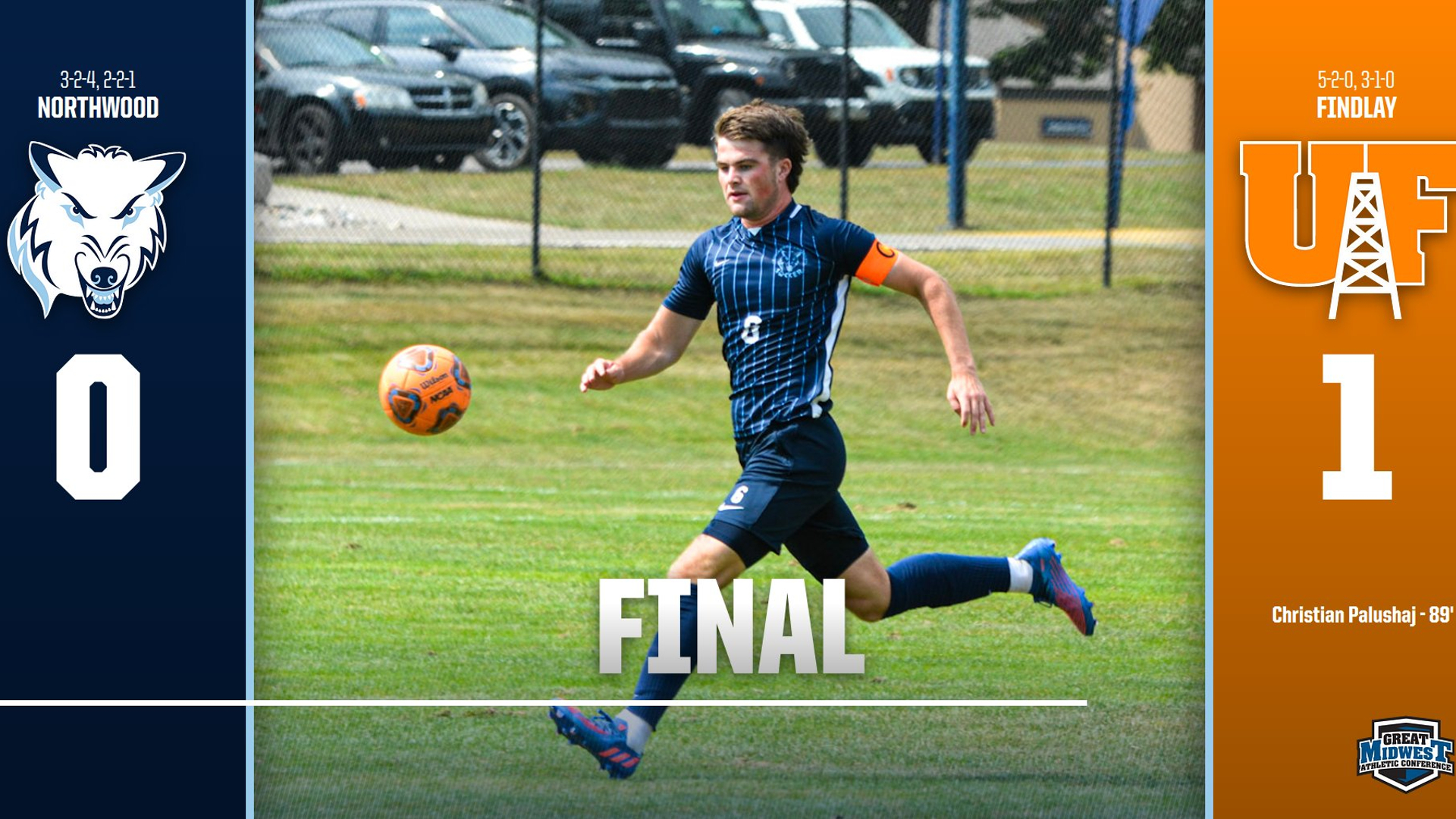 Men's Soccer Drops Match In Findlay, 1-0