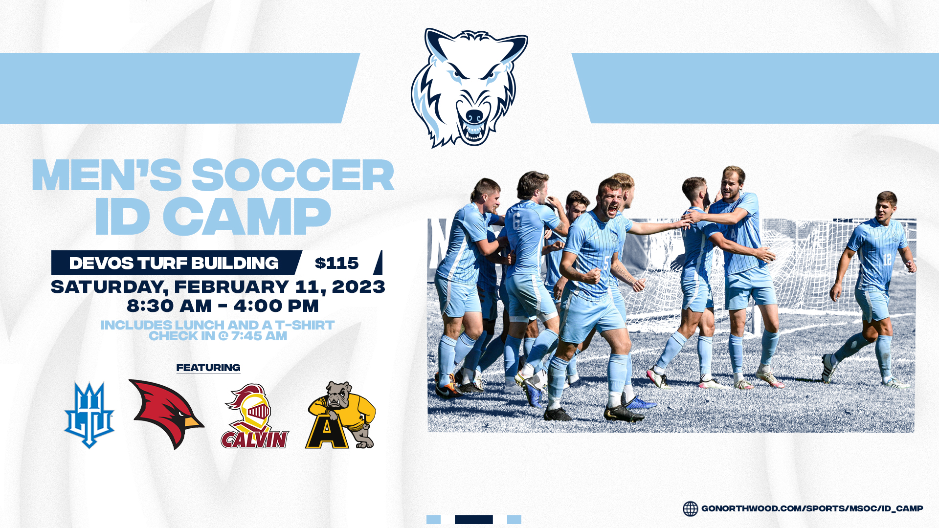 Men's Soccer Set To Host ID Camp On February 11