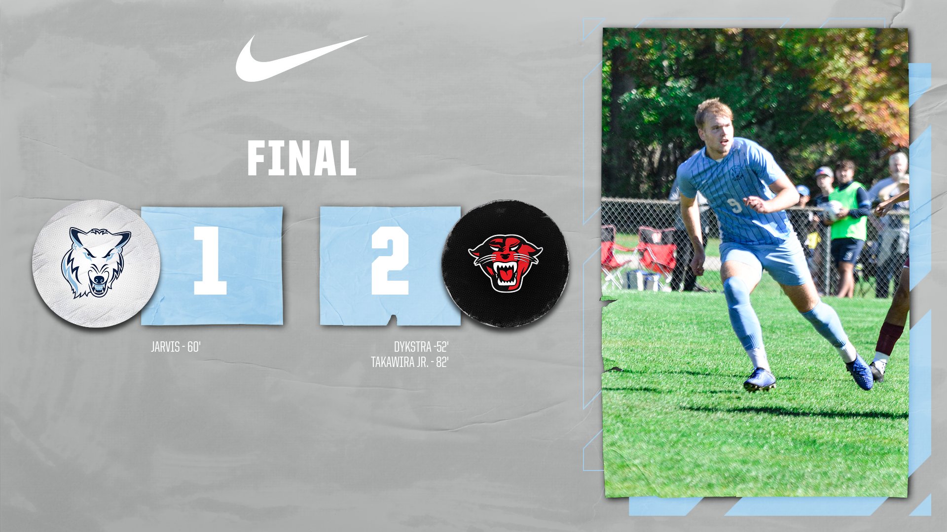 Men's Soccer Falls 2-1 On The Road At Davenport