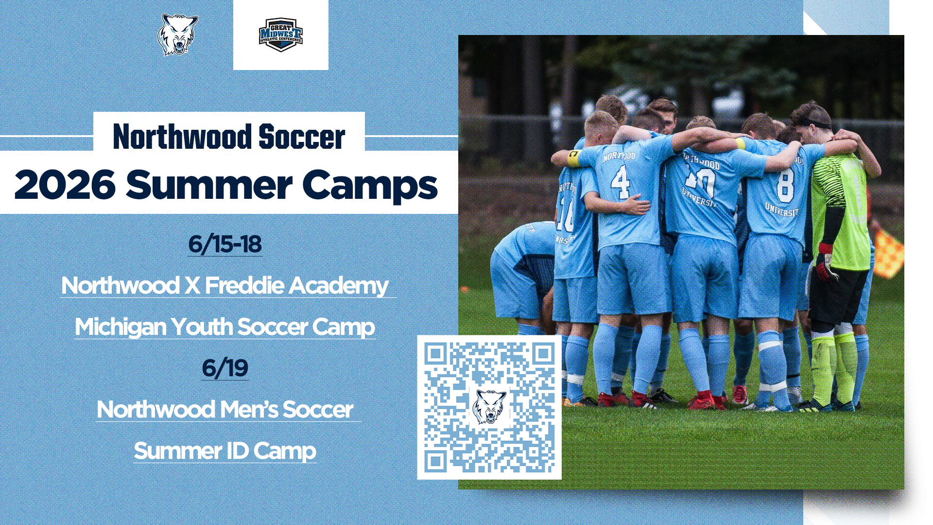 Northwood Men's Soccer To Host Youth Camp, ID Camp In The Coming Weeks