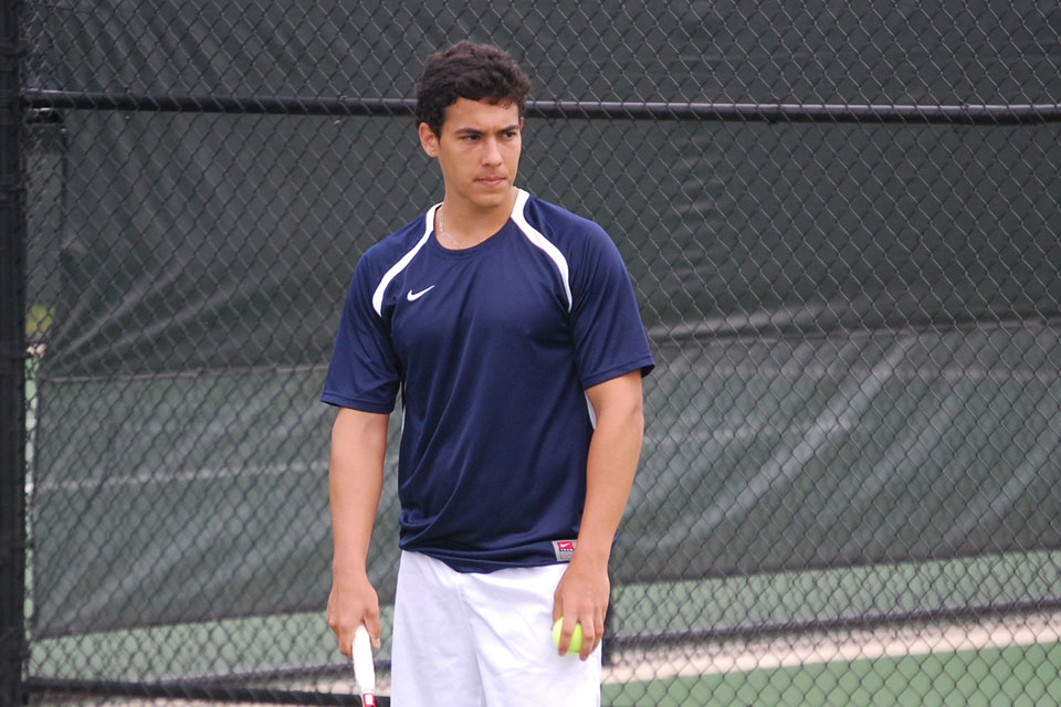 Men's Tennis Downs Walsh 8-1