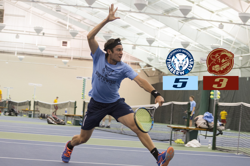 Men's Tennis Defeats Walsh 5-3