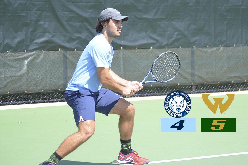 Men's Tennis Drops 5-4 Match To Wayne State