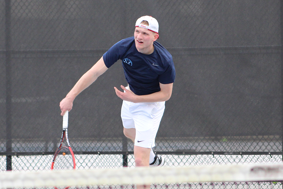 Men's Tennis Earns 6-3 Win Over Tiffin