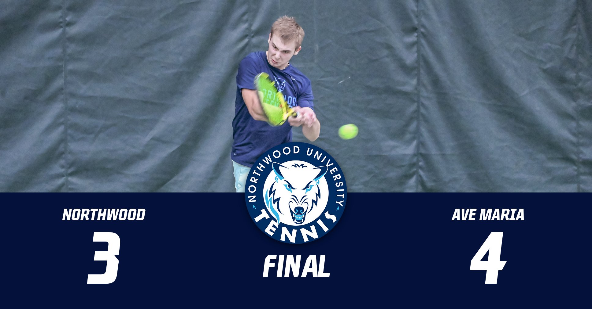 Men's Tennis Loses To Ave Maria 4-3