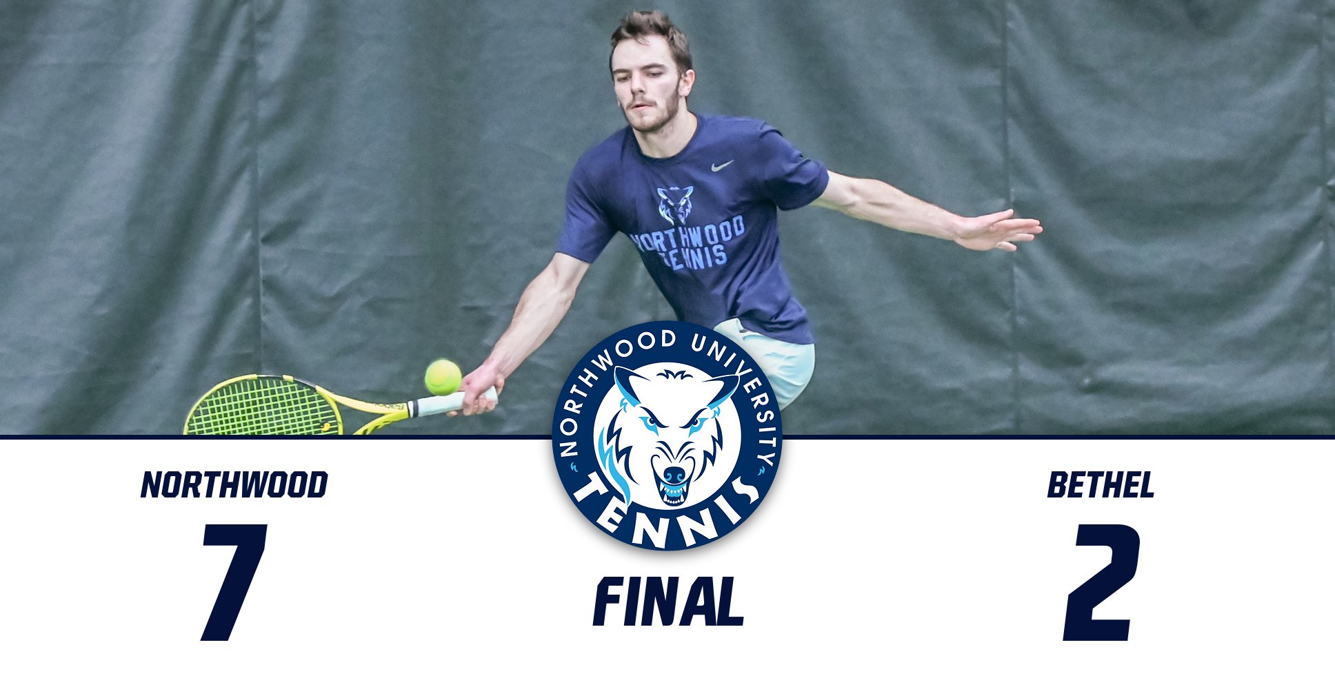 Men's Tennis Defeats Bethel 7-2