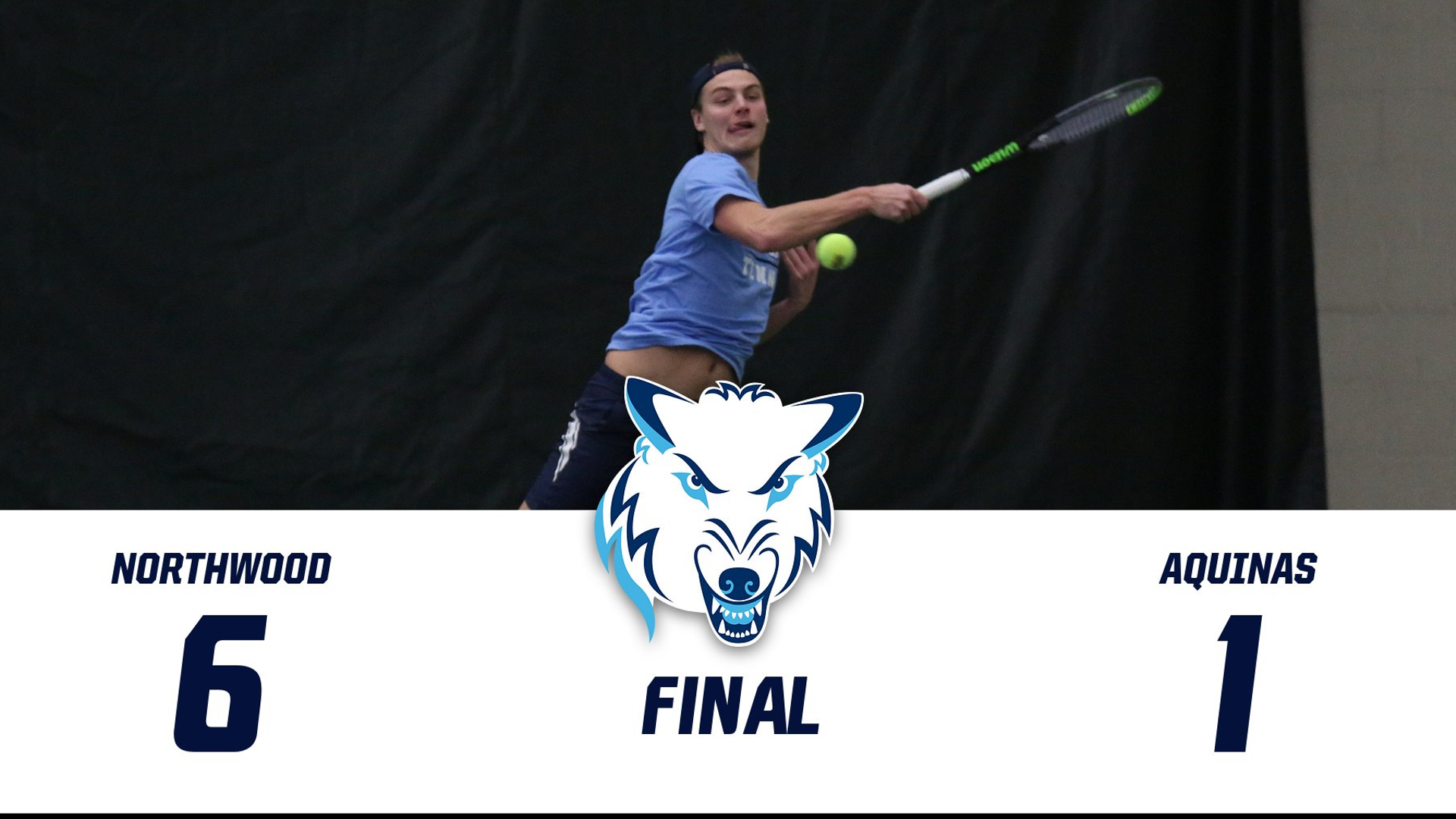 Men's Tennis Downs Aquinas 6-1