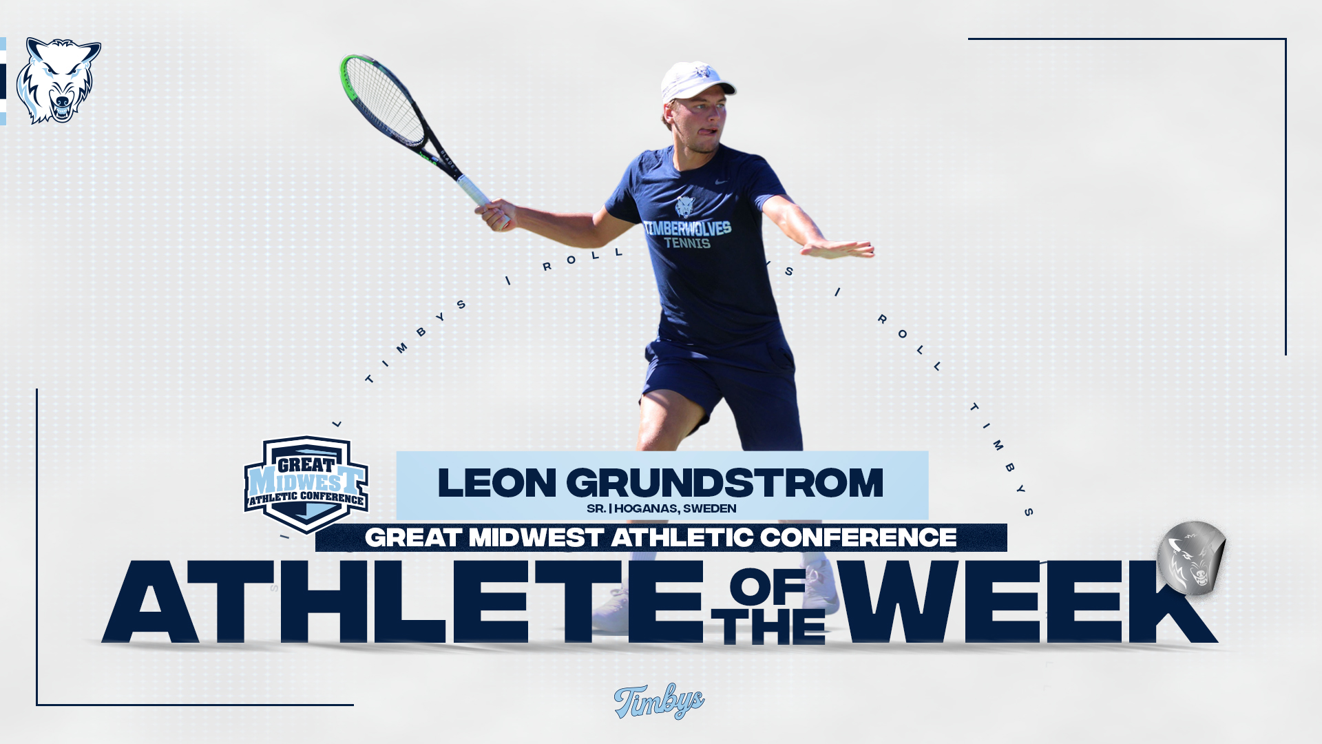 Leon Grundstrom Named G-MAC Men's Tennis Athlete of the Week