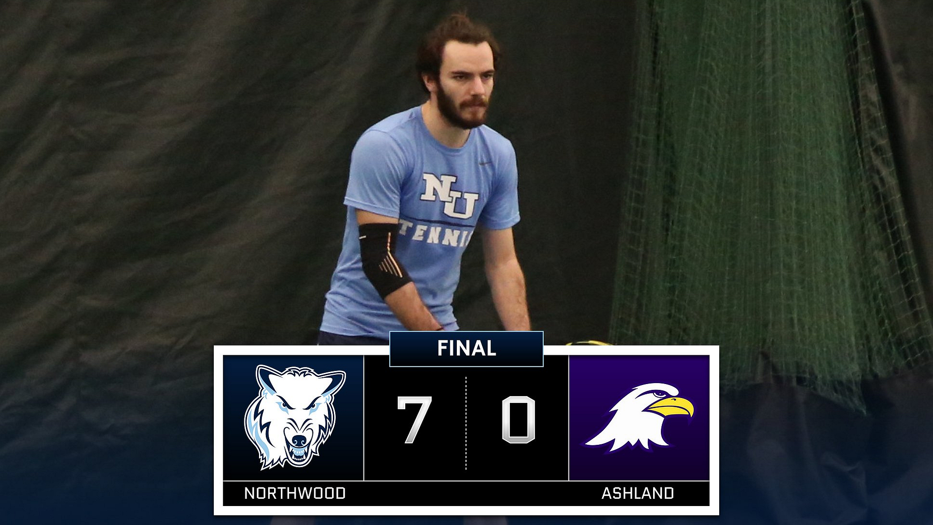 Men's Tennis Sweeps Ashland 7-0