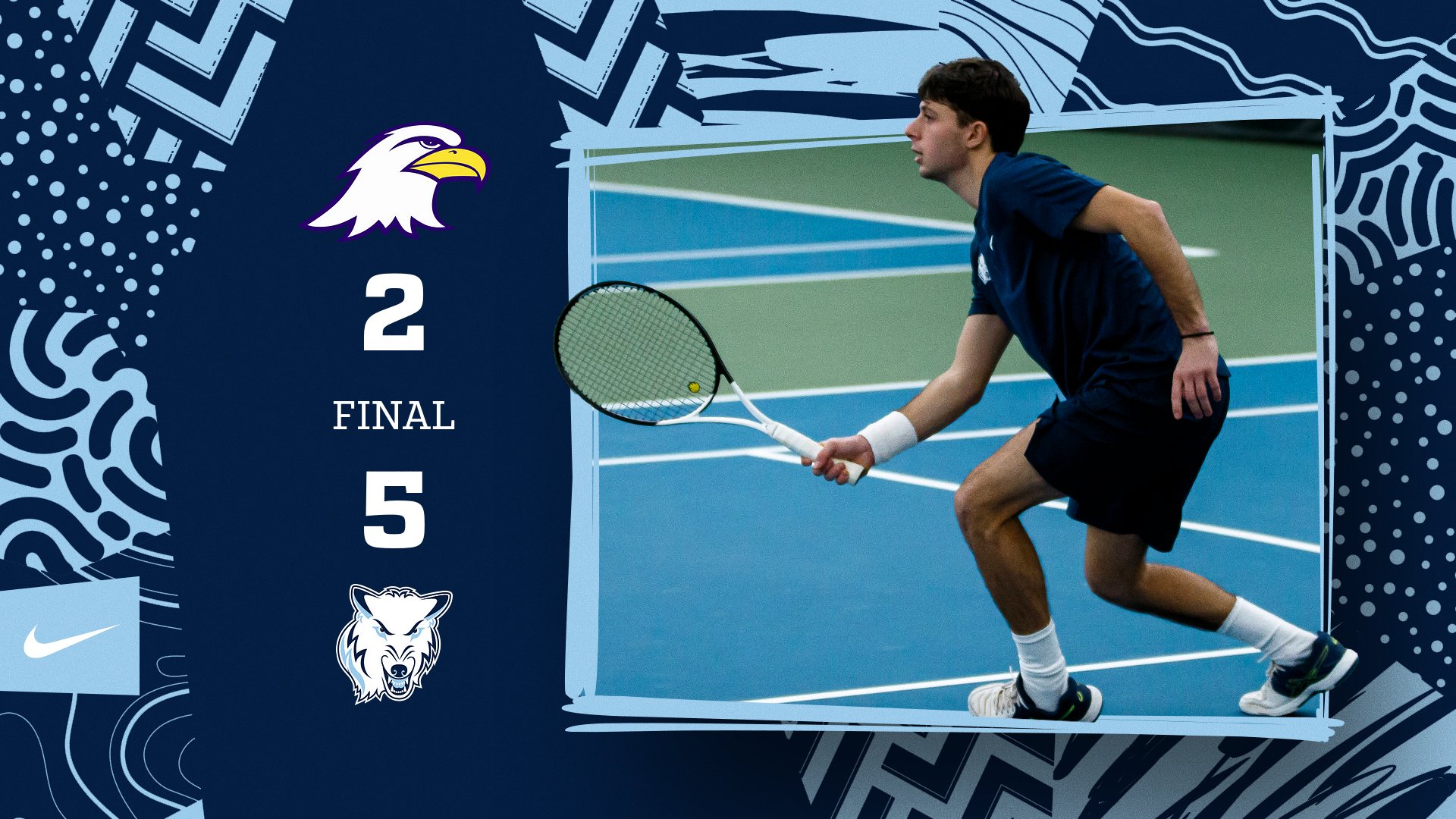 Men&rsquo;s Tennis Hits the Road and Hands Ashland Their First Loss of the Season