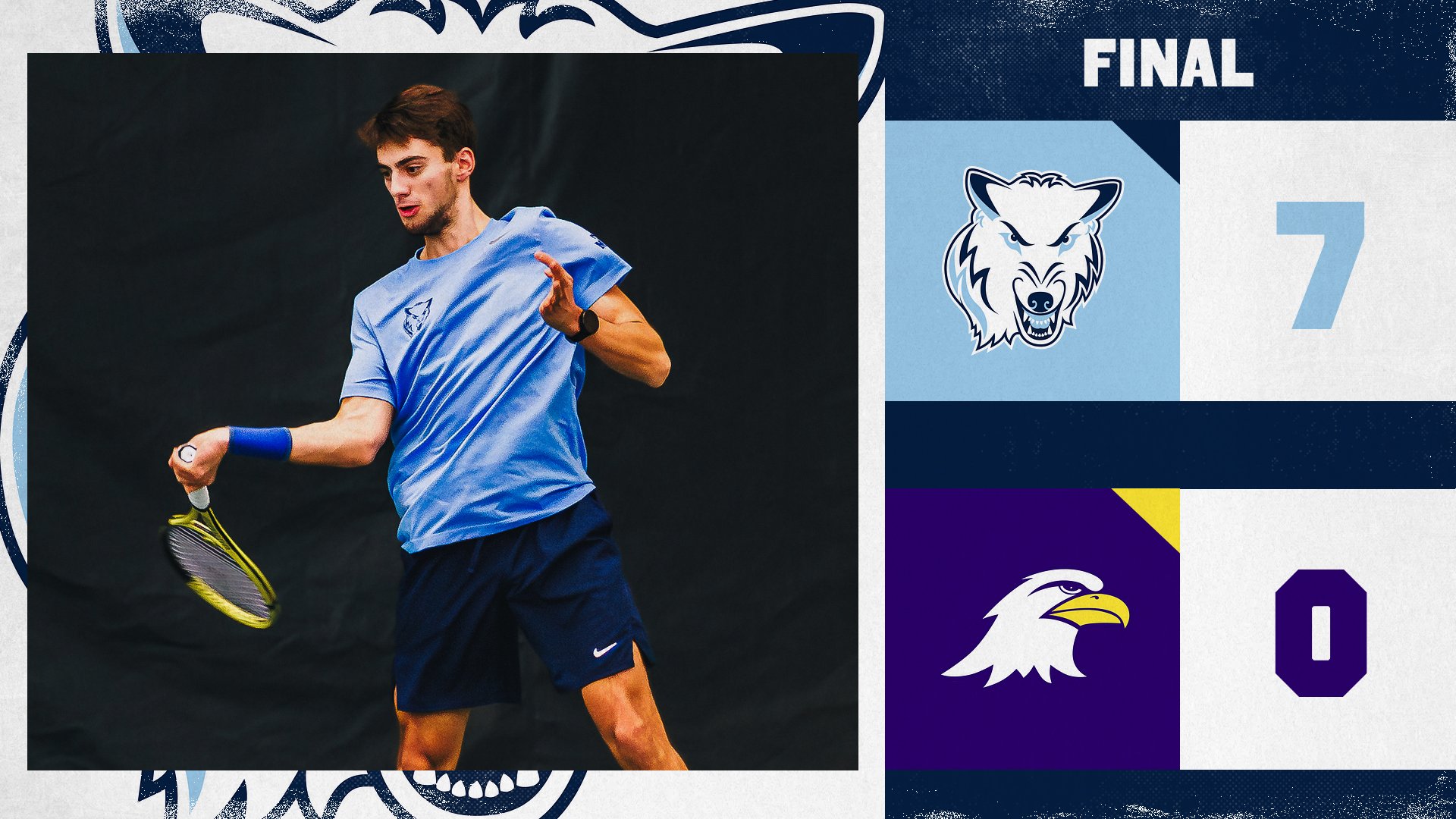 Men's Tennis Picks Up Third Straight Win, Sweeping Ashland 7-0