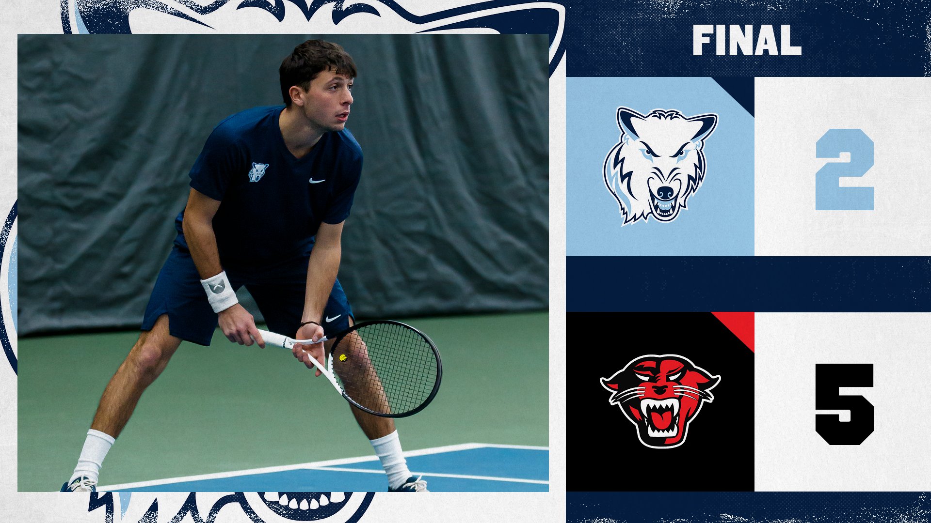 Men's Tennis Loses At Davenport 5-2