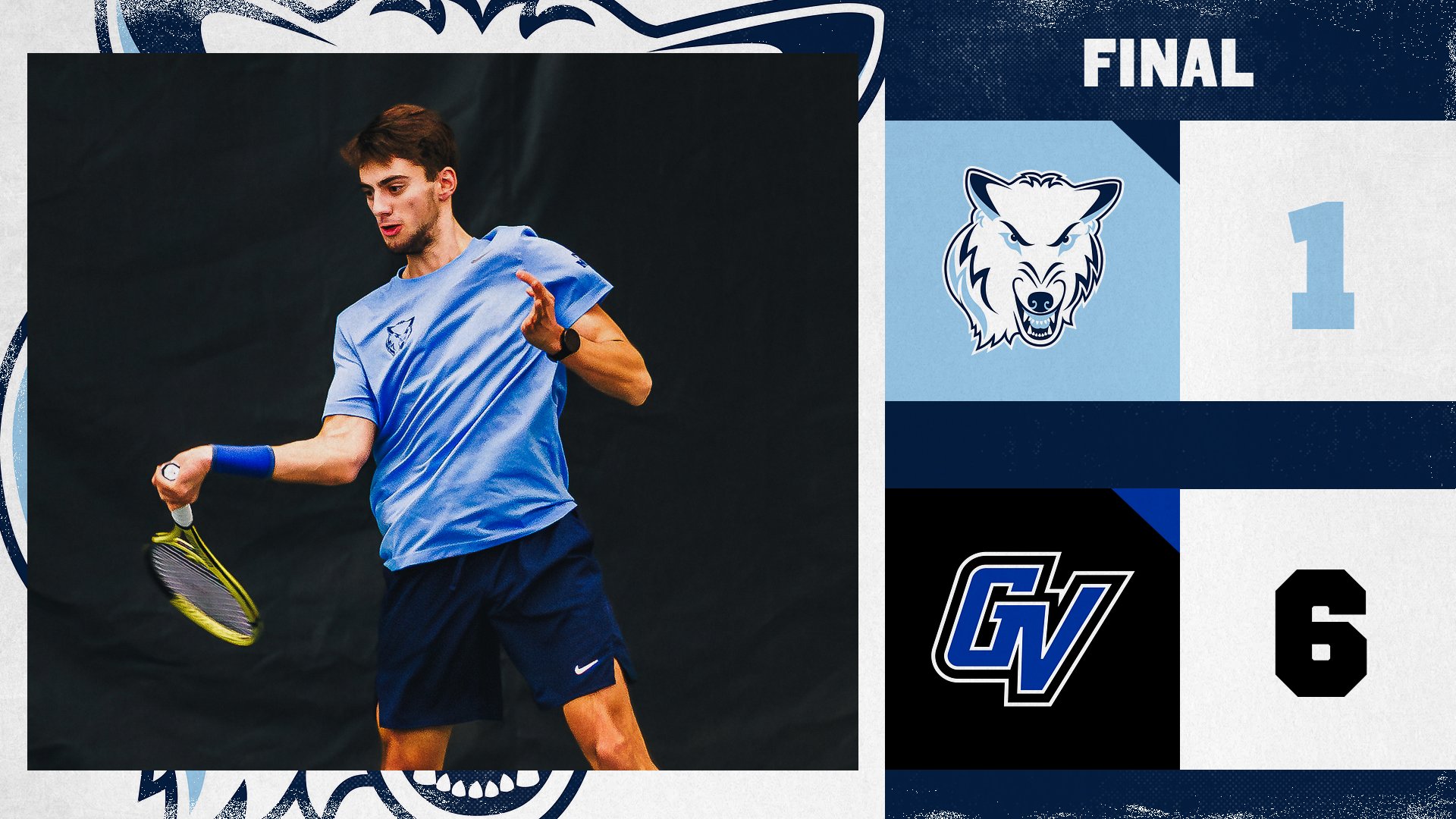 Men's Tennis Loses To Grand Valley State 6-1
