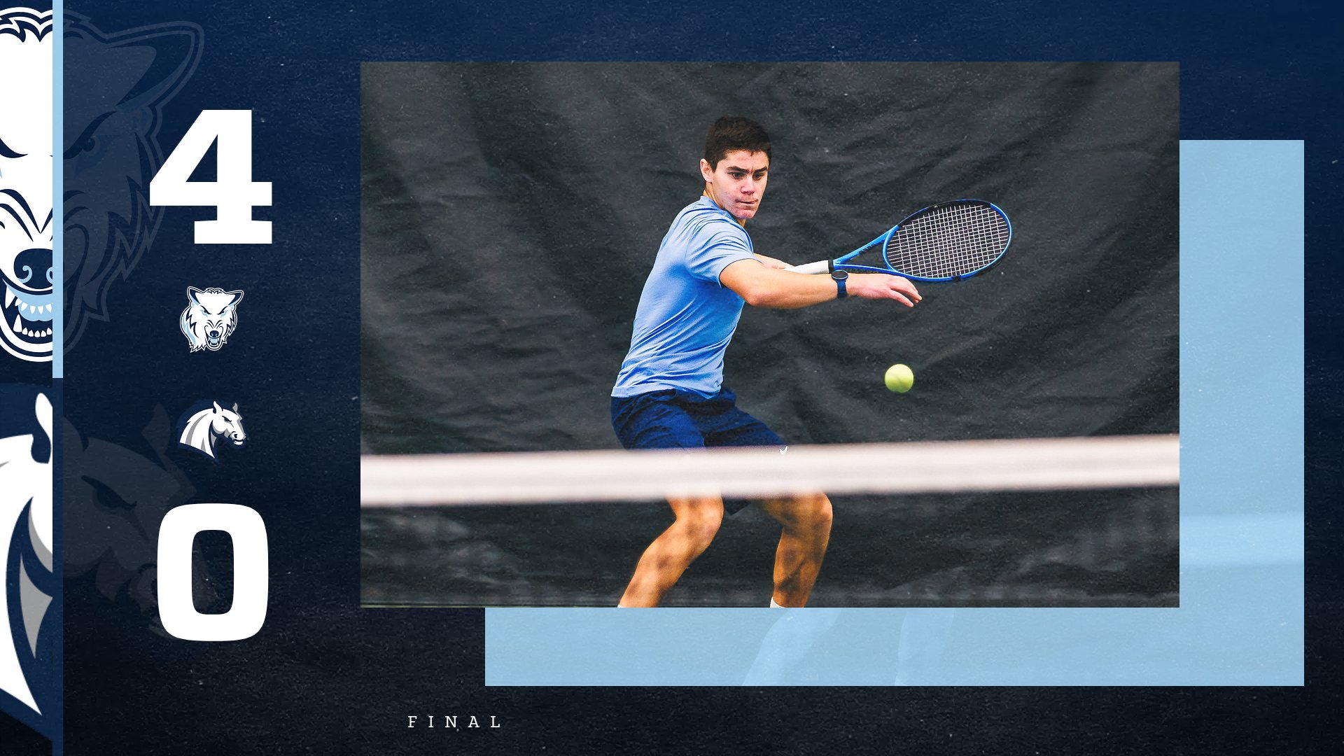 Men's Tennis Earns 4-0 Victory at Hillsdale