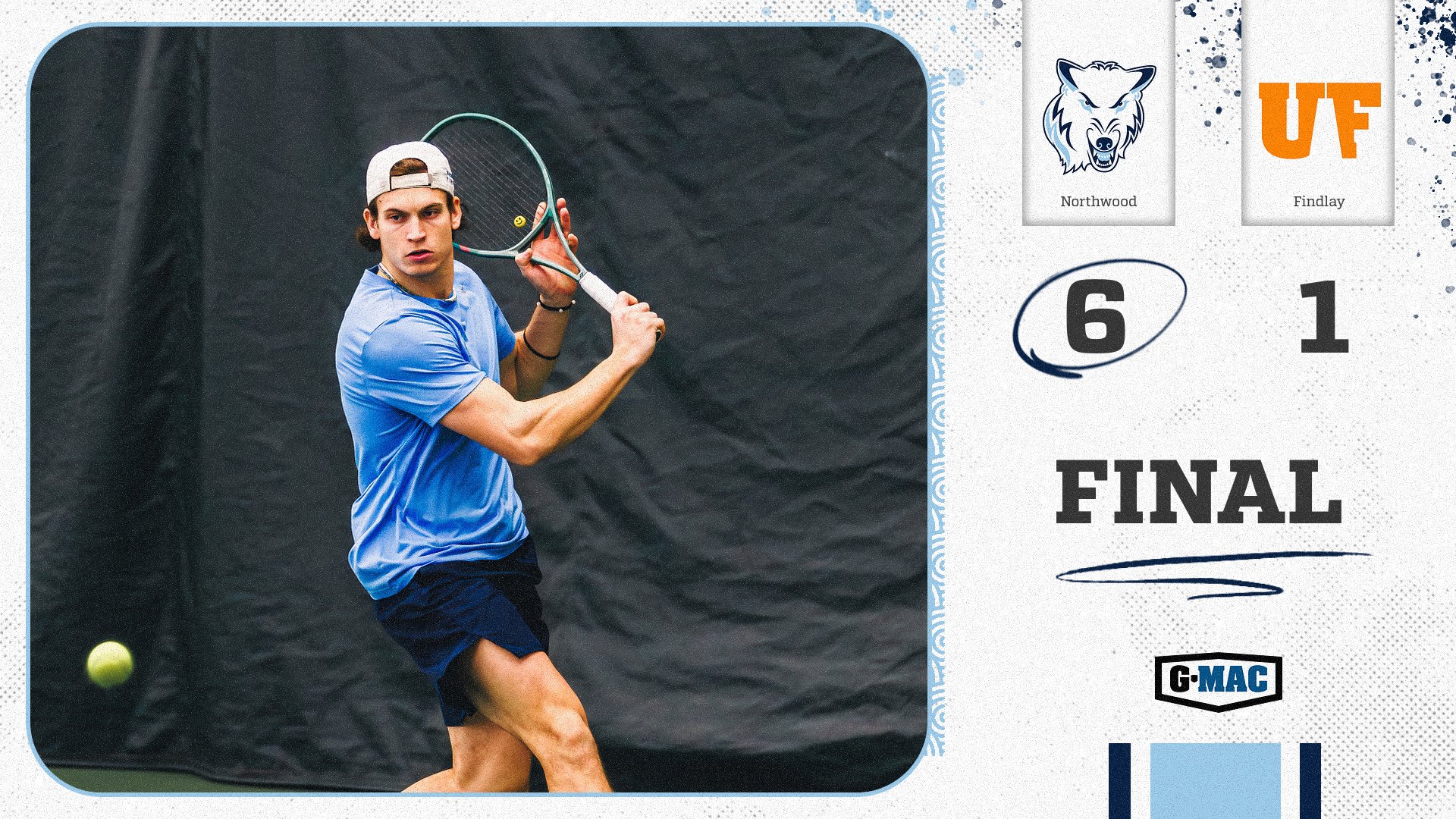 Men's Tennis Earns 6-1 Win Over Findlay