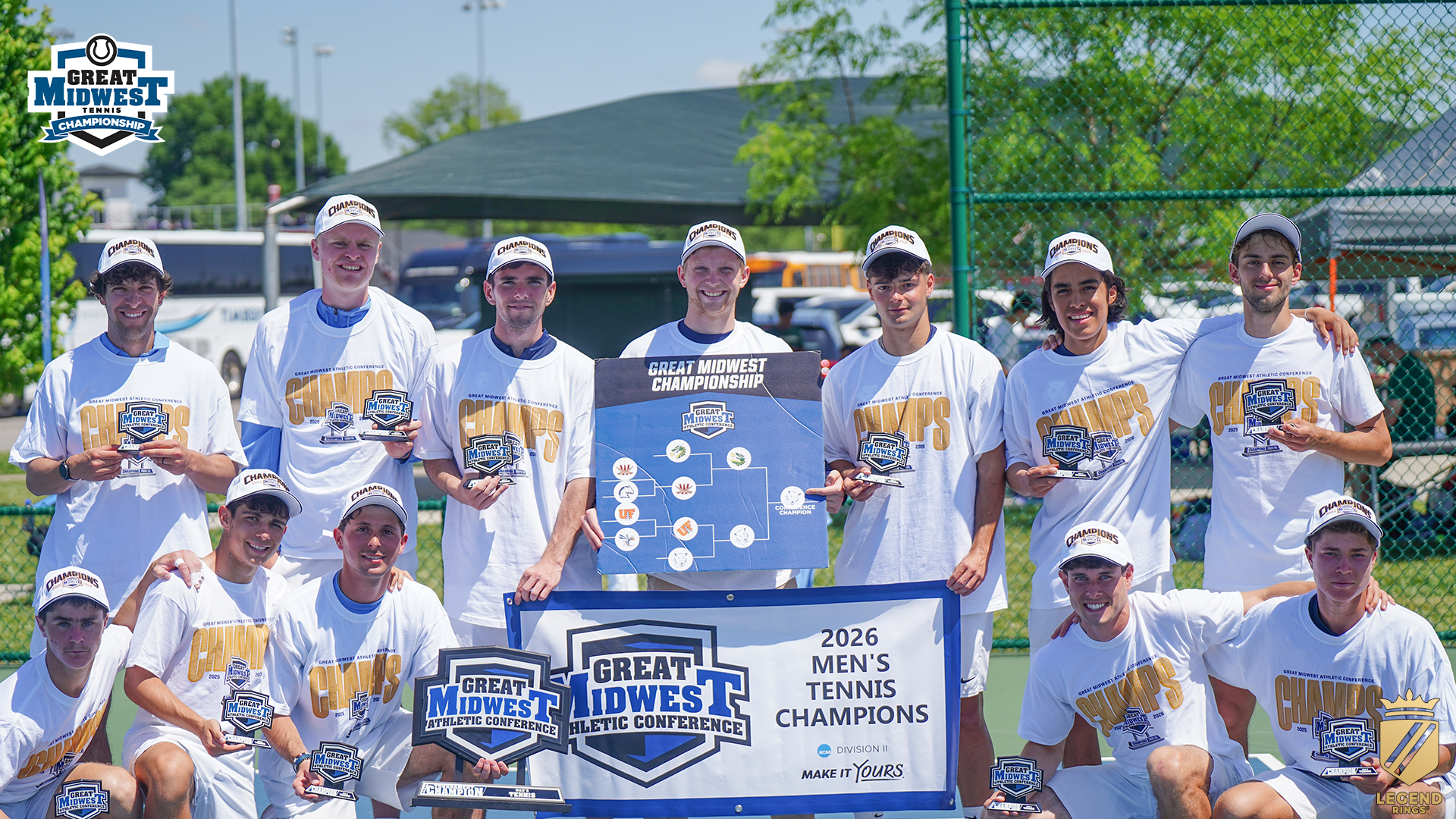 G-MAC CHAMPS!! Men's Tennis Earns Dramatic 4-3 Win Over No. 20 Tiffin To Take Title