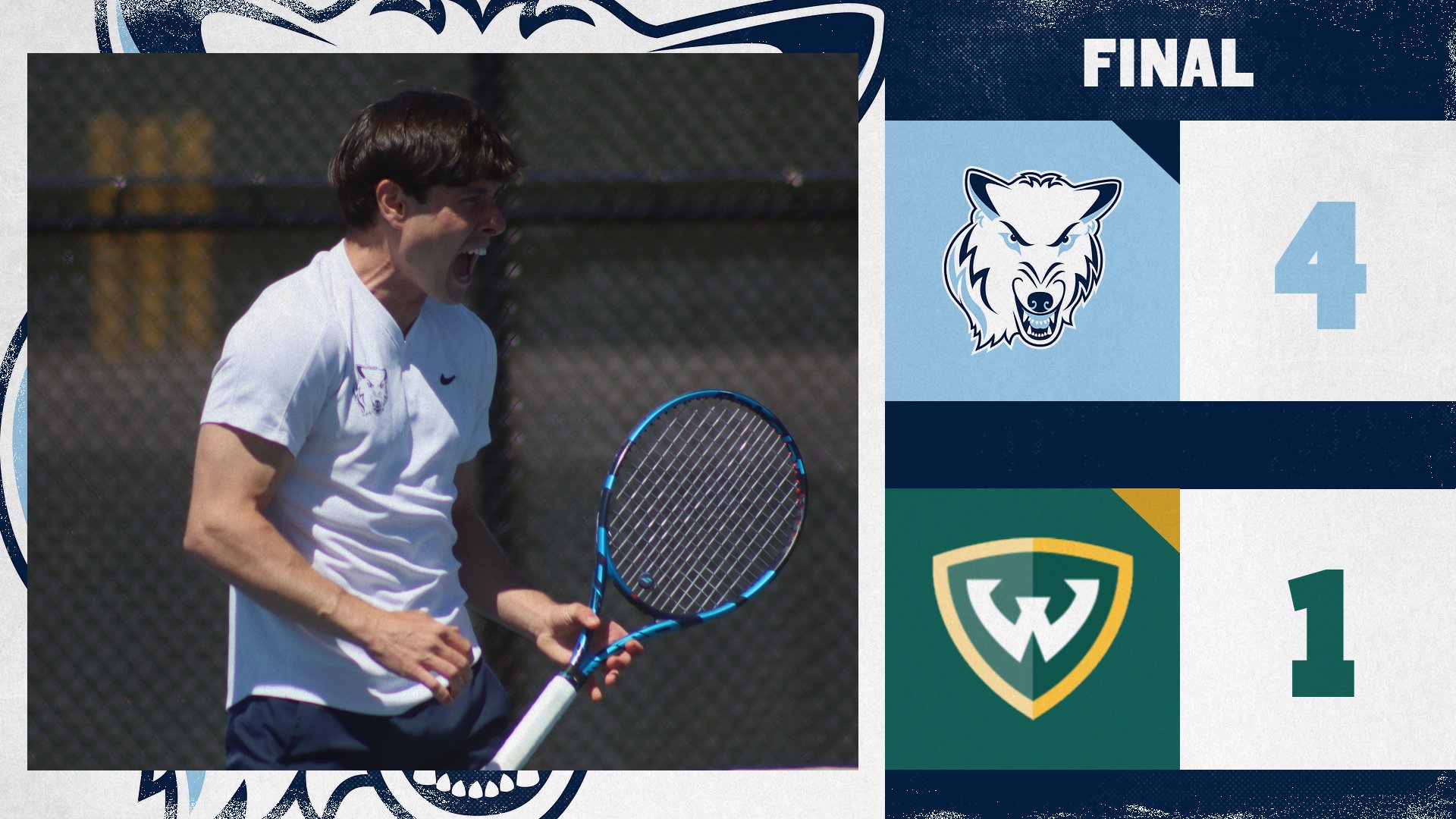 Men's Tennis Earns 4-1 NCAA Tournament Win Over Wayne State
