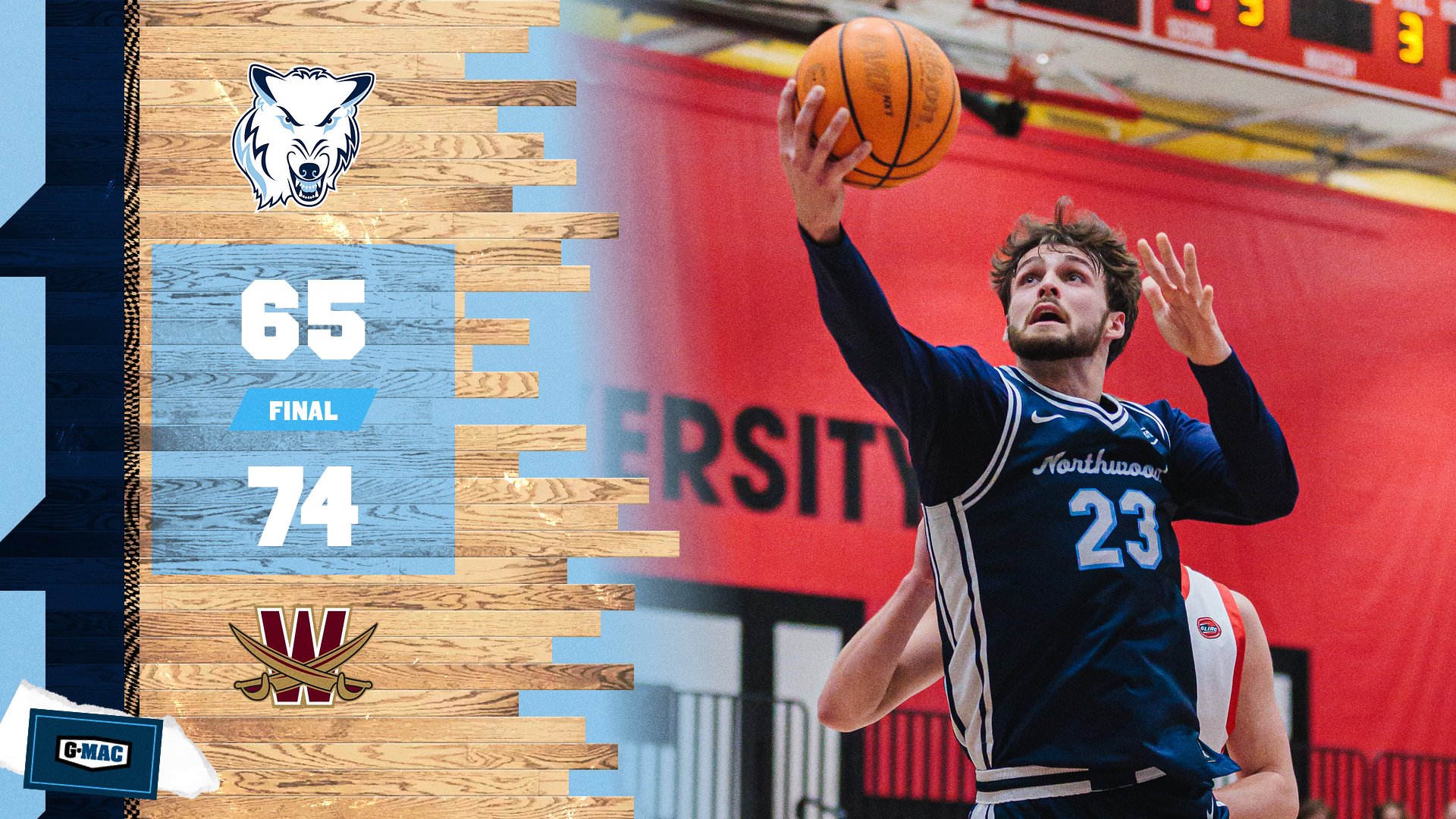Men's Basketball Falls At Walsh 74-65