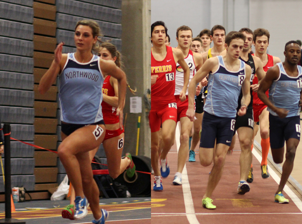 Indoor Track Teams Compete At GVSU Big Meet