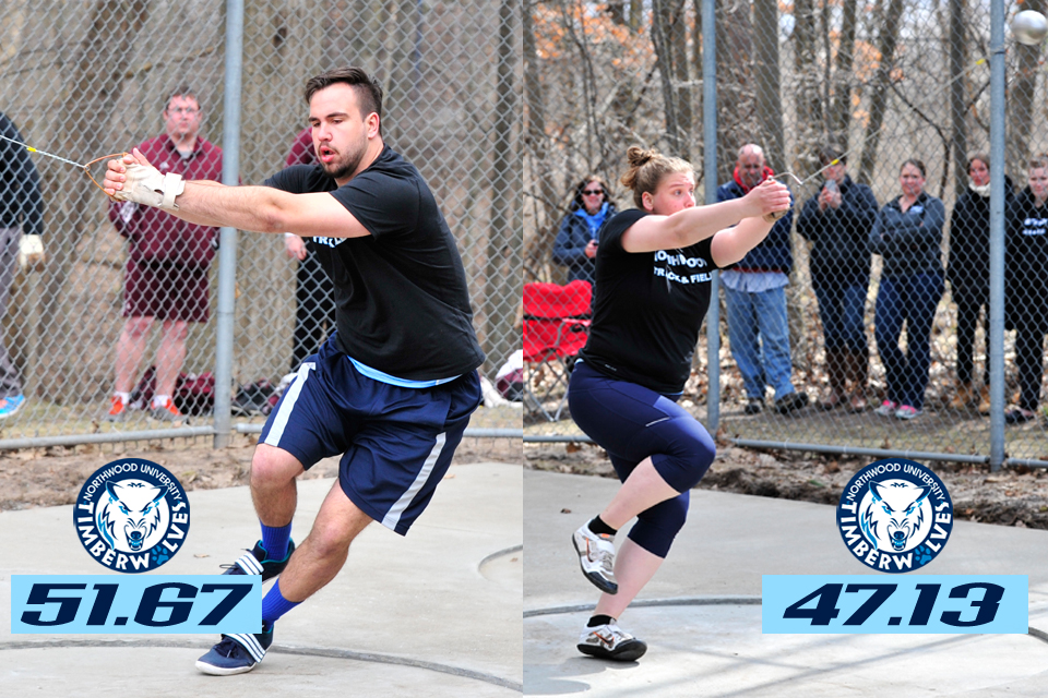 Track and Field Teams Represented At GVSU Last Chance Meet
